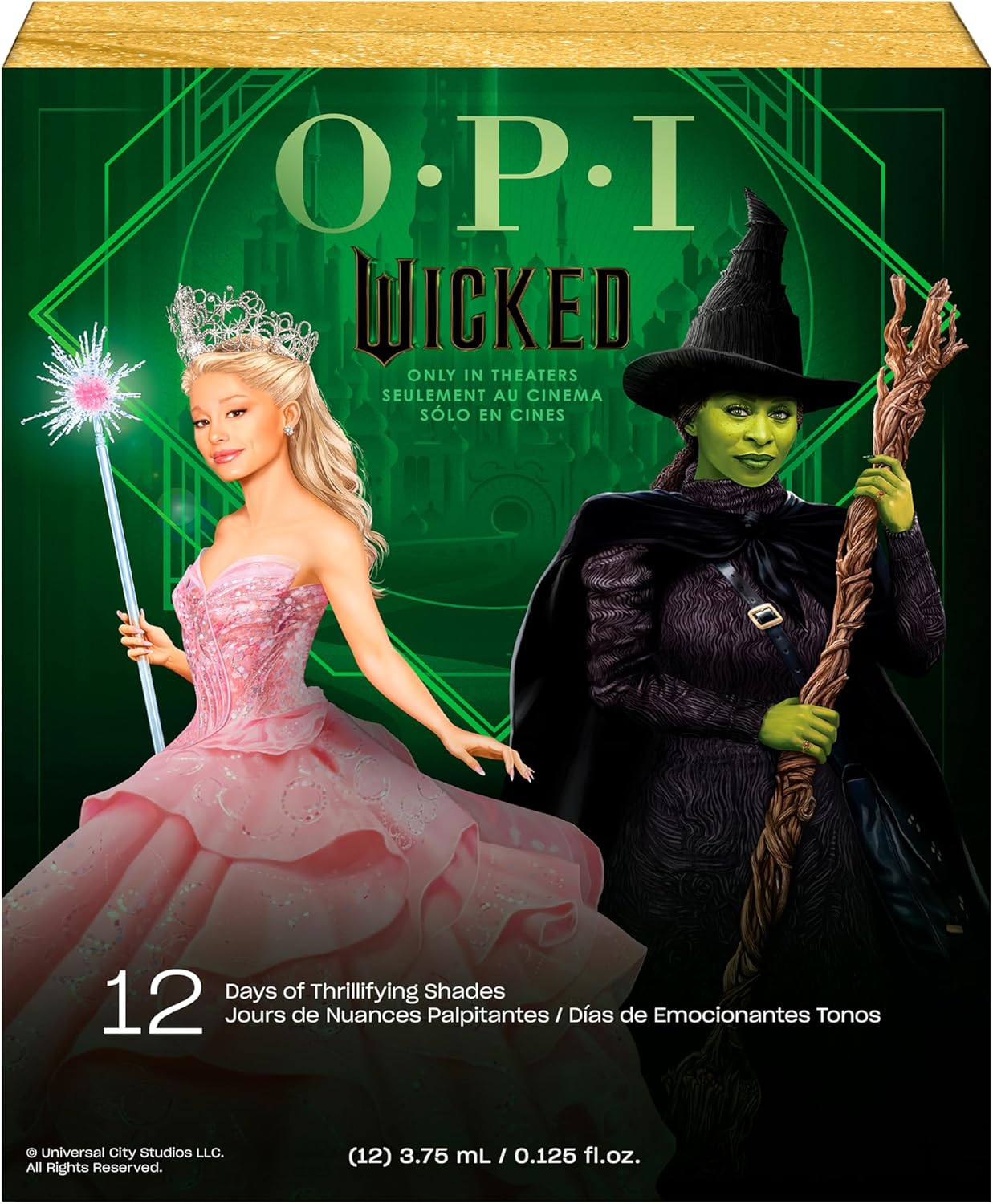 OPI Wicked Nail Lacquer Mini Advent Calendar, 12 X 3.75 Ml (12 Piece) image number 3