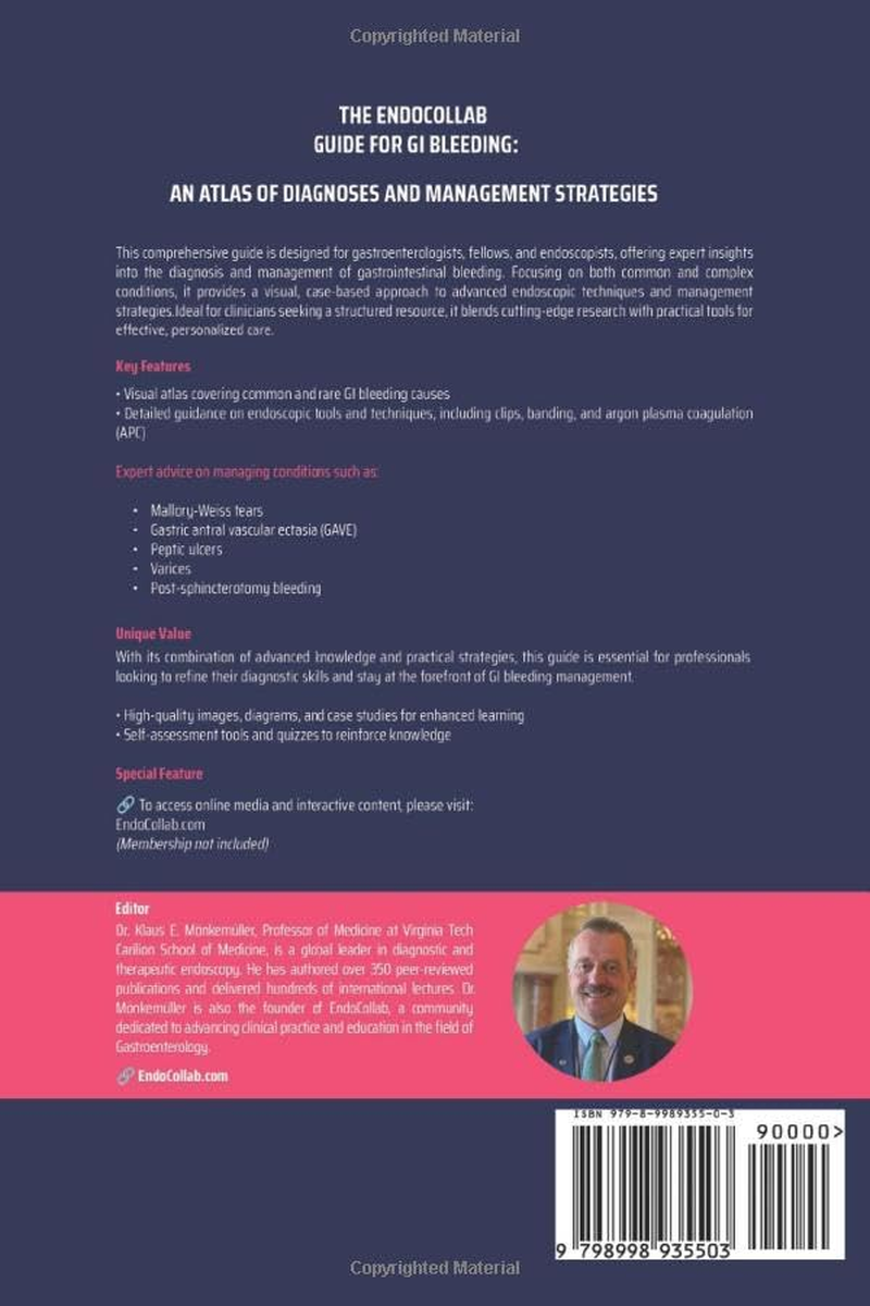 The Endocollab Guide for GI Bleeding: an Atlas of Diagnoses and Management Strategies image number 1