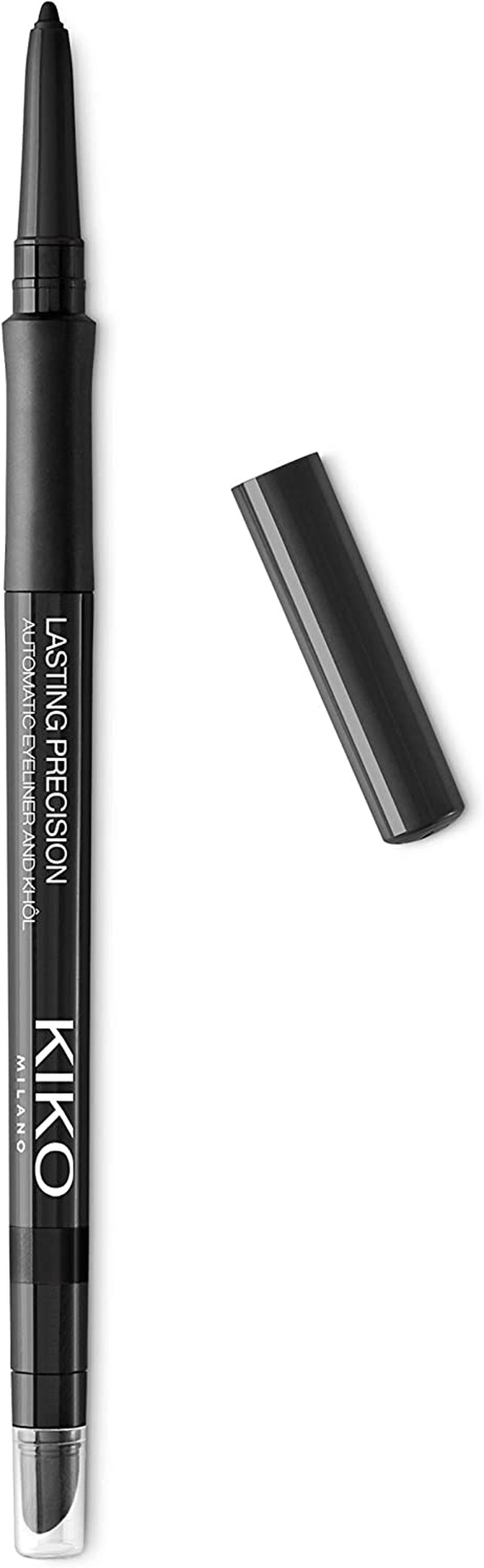 KIKO Milano Lasting Precision Automatic Eyeliner and Kh&ocirc;l 16 | Automatic Eye Pencil for Inner and Outer Eyelid Edge