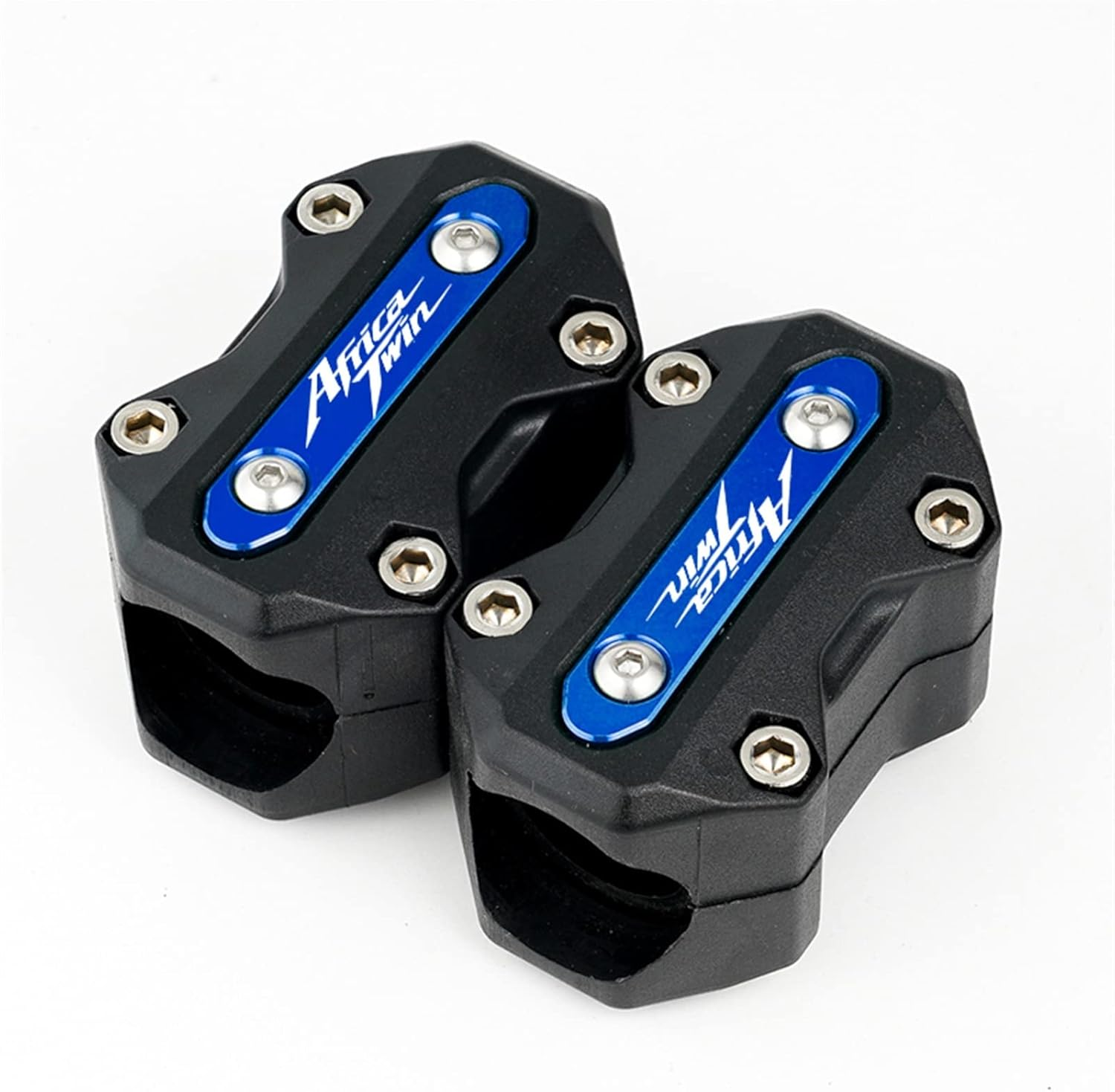 SSFRI Motorcycle Accessories Crash Bar Bumper Protectors Compatible with Africa Twin 1100 1000 CRF1100L CRF1000L (Color : Blue 2, Size : A) image number 2