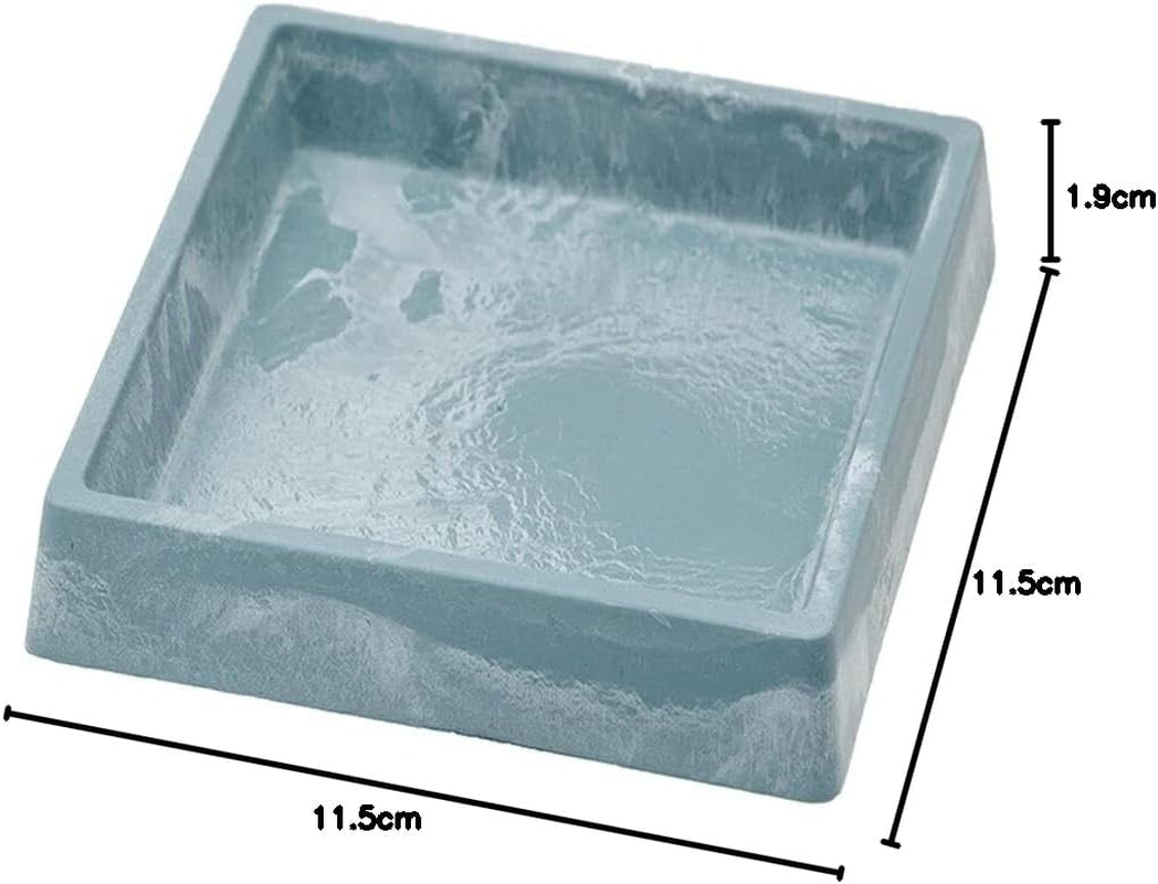 Richell 171591 Botany Square Plate, Type 10 (Plate Only, Planter Sold Separately), Blue, 1 Piece, for Botanical Square Pots, Gardening, Gardening, Flowerpot, Saucer, Pot Holder, Square, Stylish