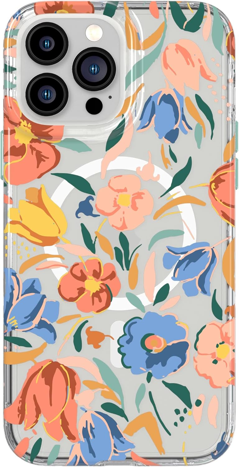 Tech21 Evo Art Iphone 13 Pro Floral Bouquet &ndash; Magsafe Integrated Protective Phone Case with 12Ft Multi-Drop Protection