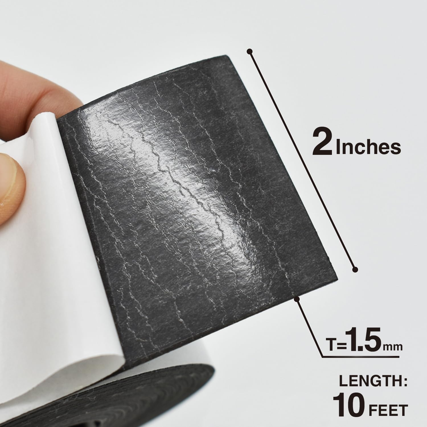 Magx Magnetic Tape with Adhesive 50Mm &times; 3 M, Ultra Thick 1.5 Mm, Magnetic Strip with Self Adhesive, Flexible Magnetic Roll Tape, Peel and Stick, Anisotropic Strong Magnets, Stationery, Office Supplies image number 4