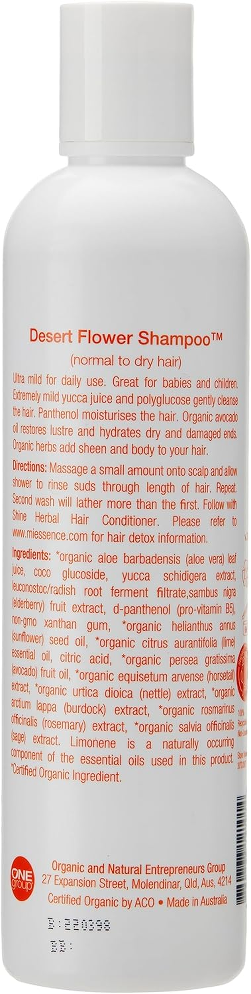 Miessence Shampoo Desert Flower Norm/Dry 250Ml