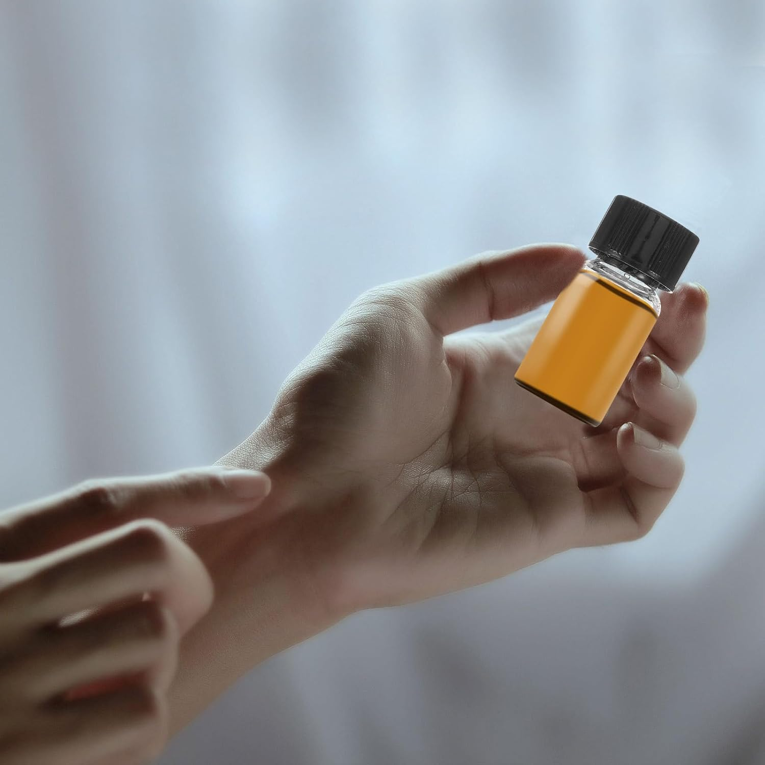 10 Pcs Clear Glass Vials with Screw Caps Small Liquid Sample Vials 3Ml Leak-Proof Vial for Water Samples, Pill, Essential Oil image number 1