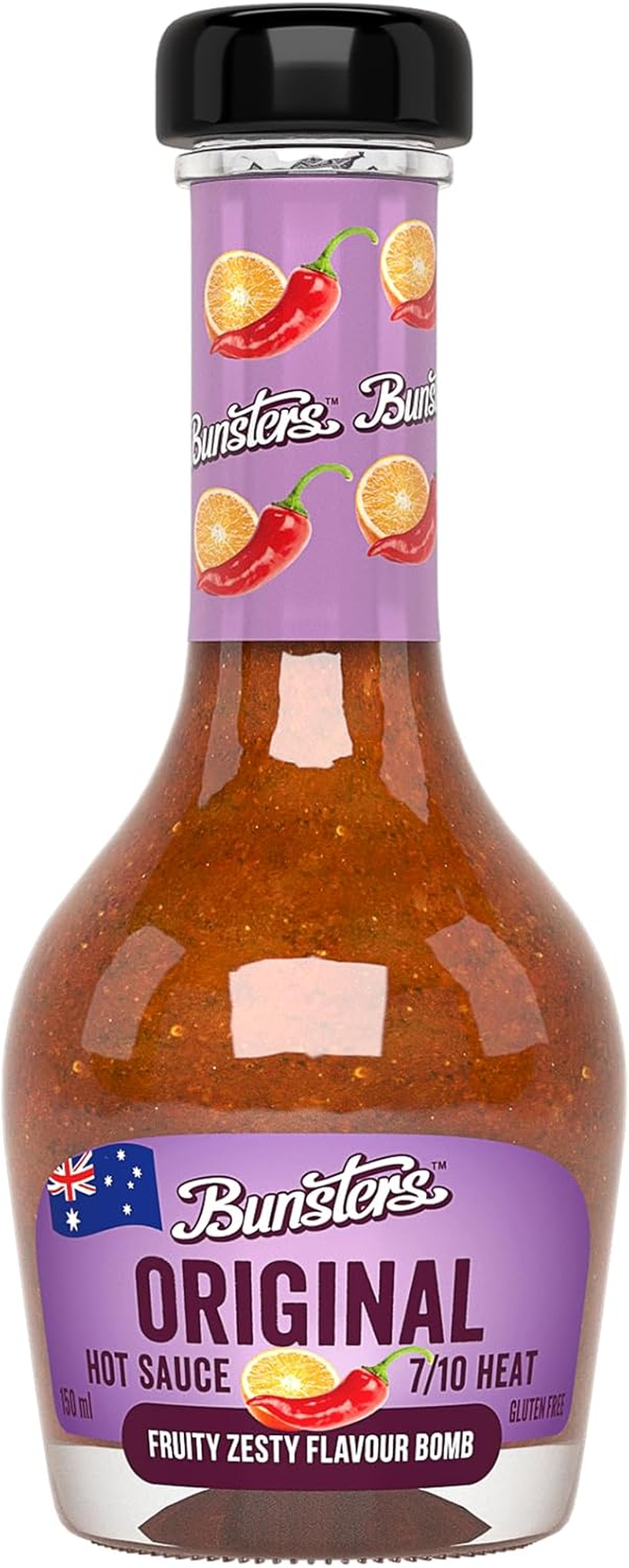 Bunsters Hot Ones Range: Four Sauces That Get Hotter and Hotter (A Great Hot Sauce Gift) image number 4