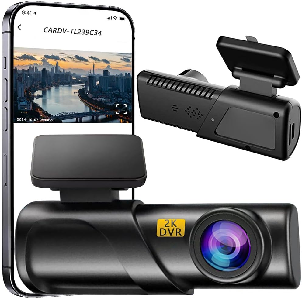 1080P Wifi Dash Cam Recorder for Car Full Wave Lens Automatic Start Stop Intelligent Voice System Driving Recorder ABS, Q3-1080P USB - Q3-1080P Usb image number 5