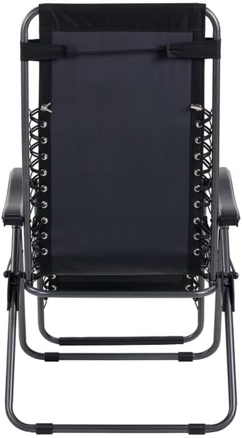 Oztrail Daybreak Sun Lounger, Black image number 3