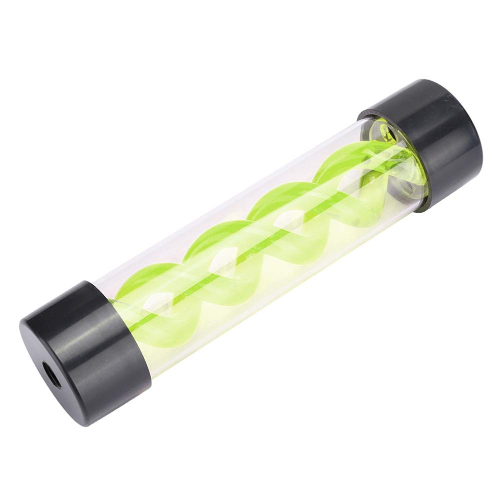 T Evil T Virus Water Cooling G1/4 Threaded Cylindrical Cooler,Water 200Mm with G1/4 Thread for Pc Desktop Computer Cooler Accessoryblue (Green) - Blue image number 4