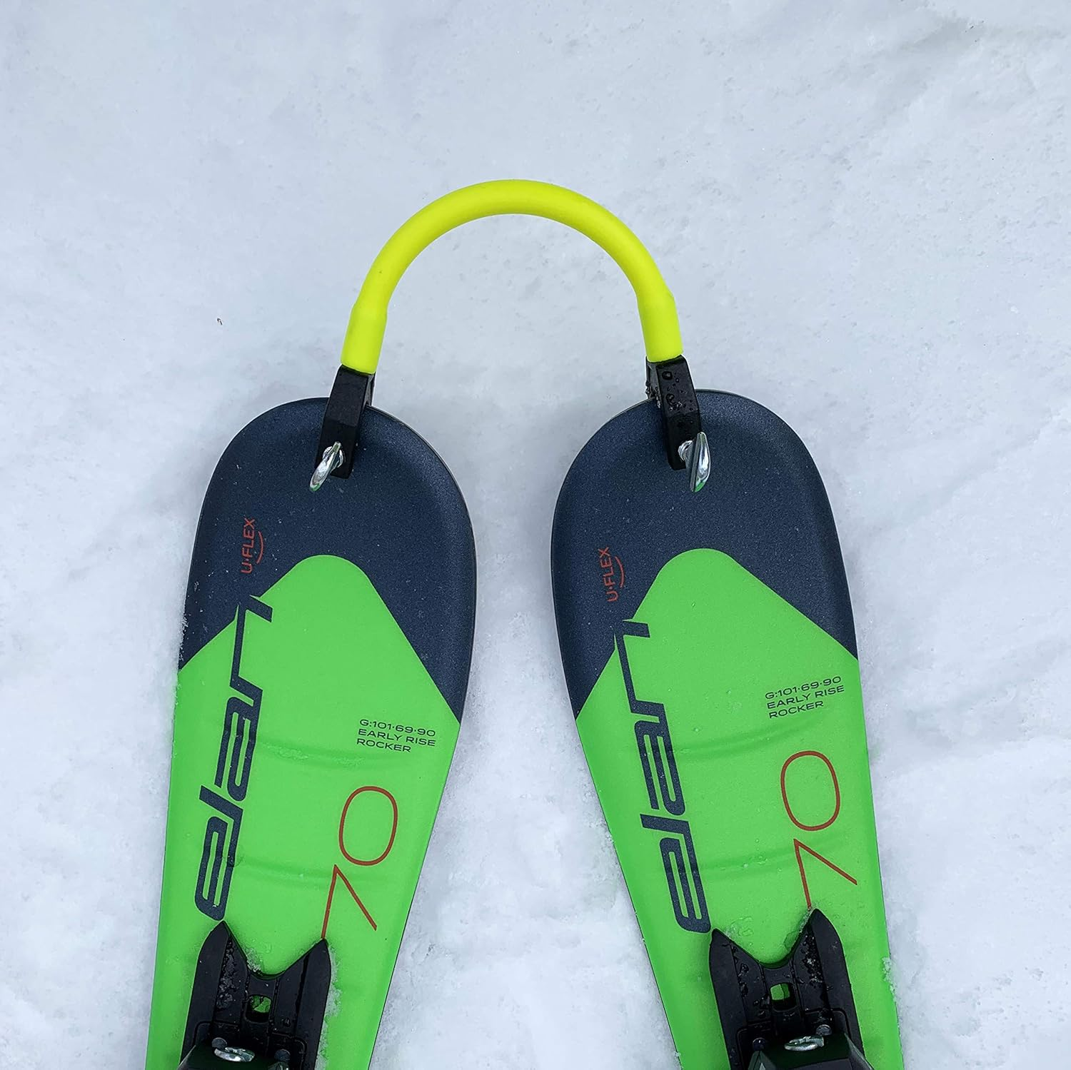 Slope Ropes X Edgie Wedgie Learn-To-Ski Pack - Blue/Green - Combo Pack image number 2