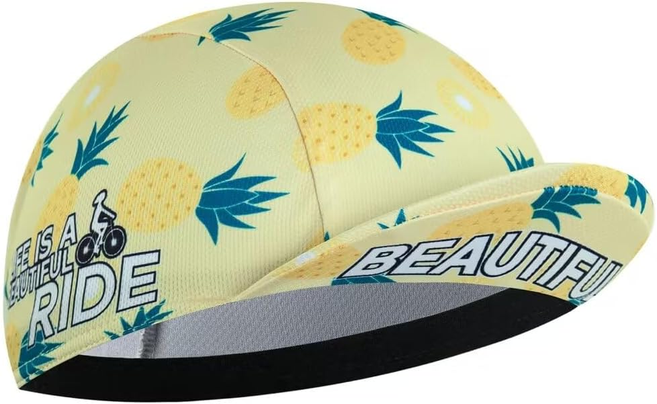 Corsehild Cycling Cap for Man and Woman-Cycling Hat under Helmet-Polyester Breathable Sweat Absorbent