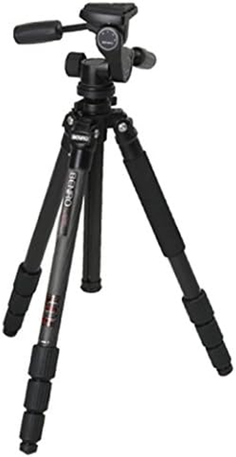 BENRO C2580THD2 Carbon Pro Nutlock Series HD Series 3-Way Head Set image number 3