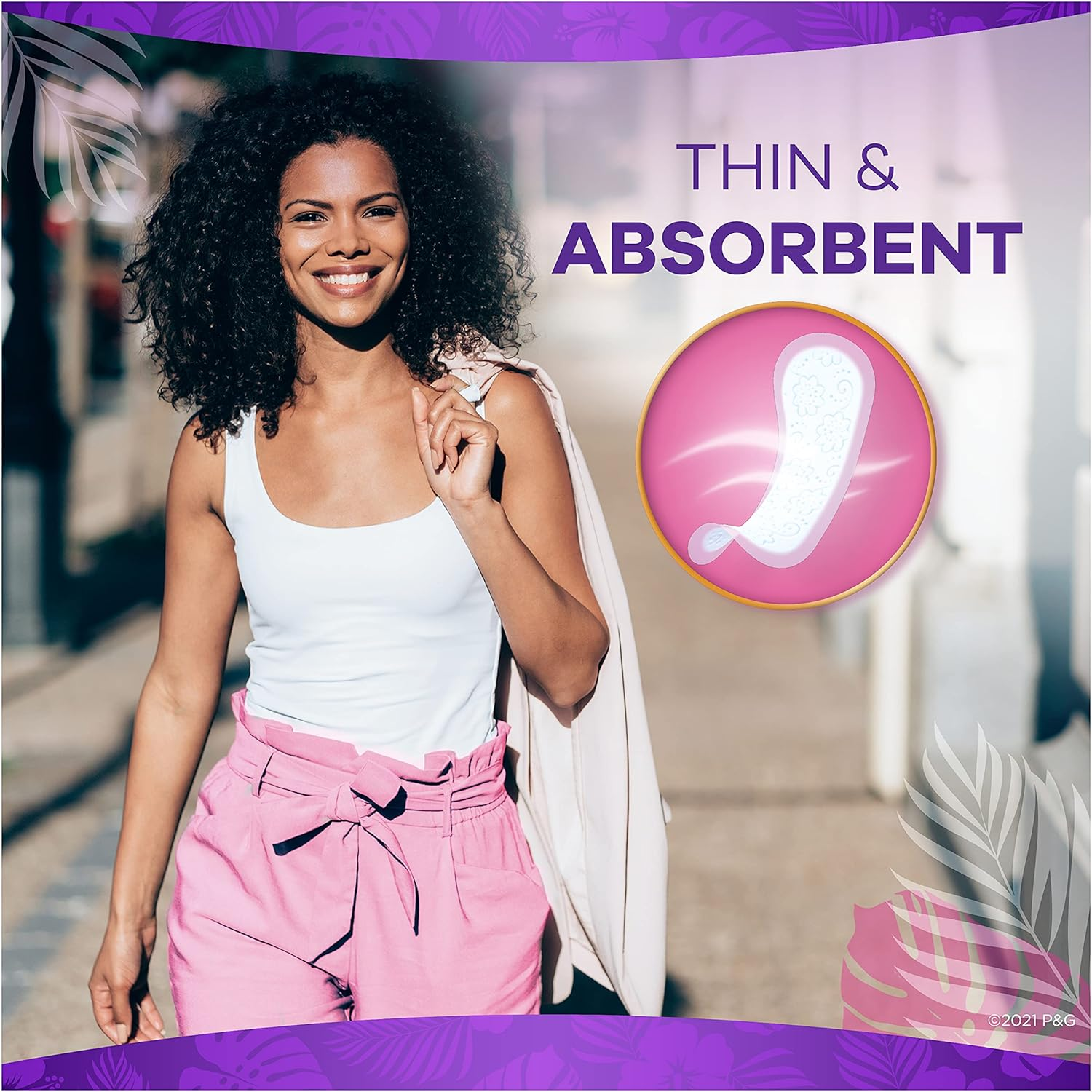 Always Thin Dailies Liners, Unscented, Wrapped, 60 Count image number 4