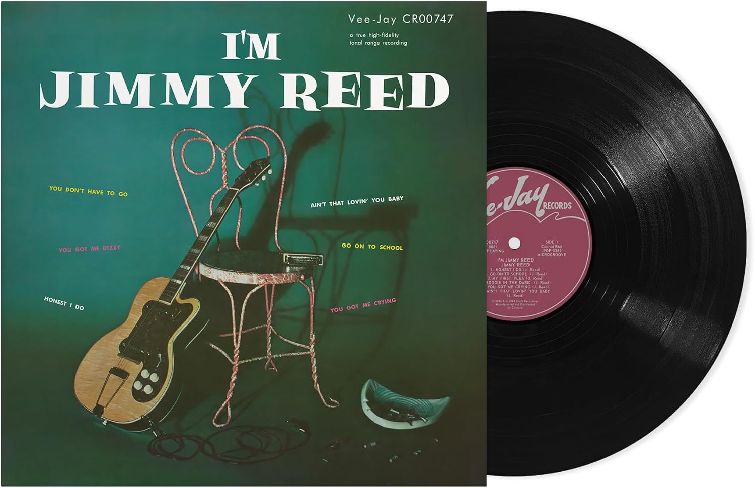 I'M Jimmy Reed (Bluesville Acoustic Sounds Series) image number 1