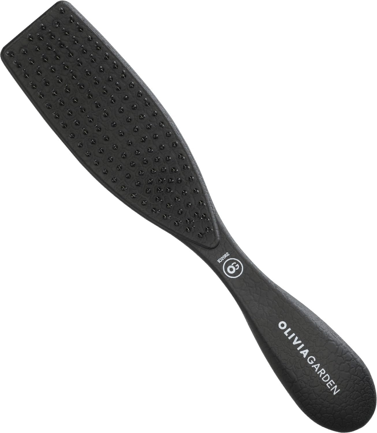 Olivia Garden Essential Style Blend &ndash; Black - Chemical-Resistant Detangling Hairbrush for Wet Hair, Hair Dye & Treatments &ndash; for Salon & At-Home Use image number 1