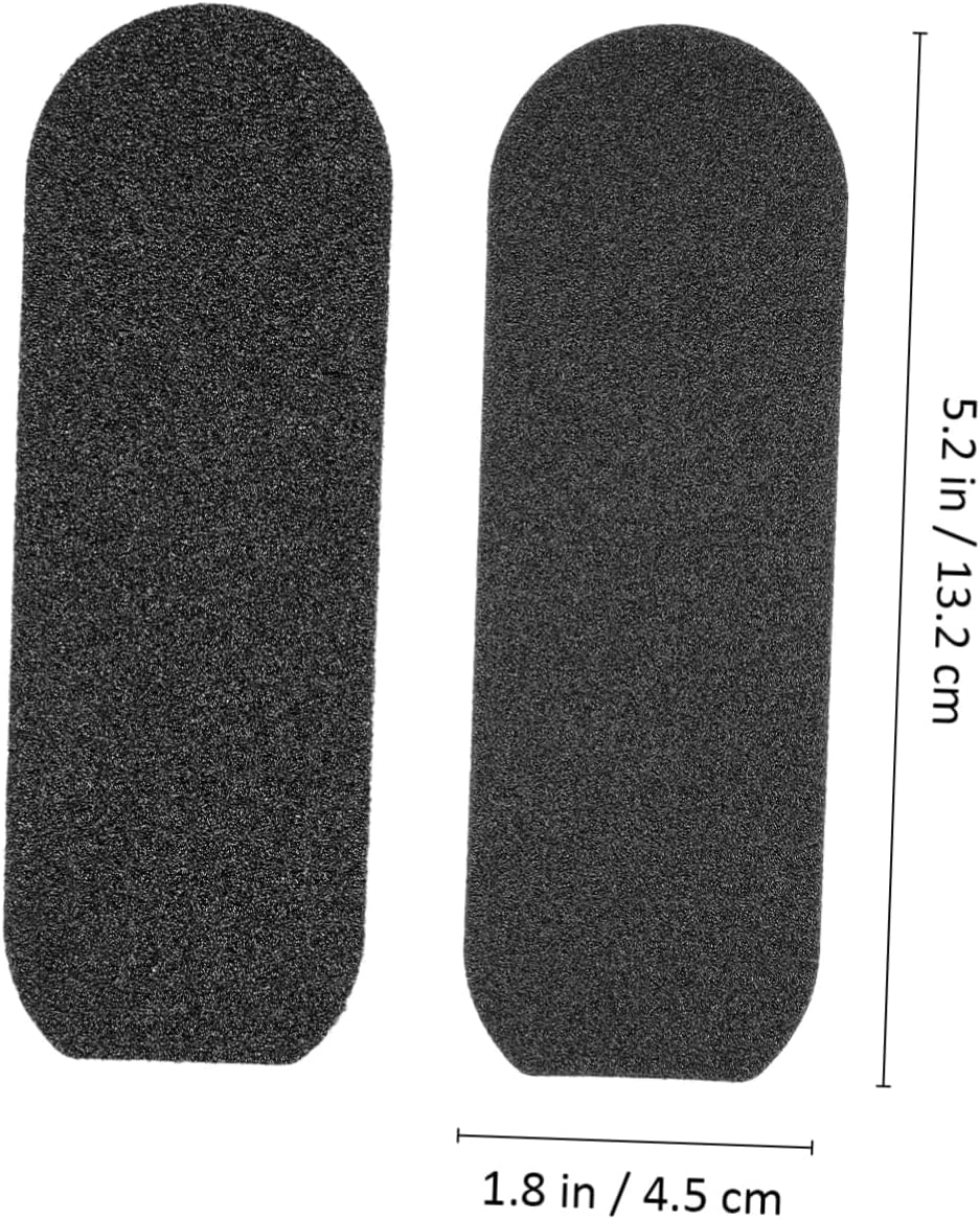 PLAFOPE 20Pcs Foot File Replacement Adhesive Pads Coarse Fine Grits Self-Adhesive Foot Care Pumice Stones Sheets image number 5