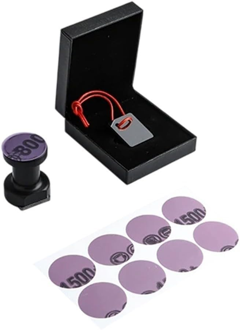 Auto Scratch Repair Tool Steel Car Paint Scraper Kit with Sandpaper for Vehicle Maintenance and Touch up Repairs (Handle)