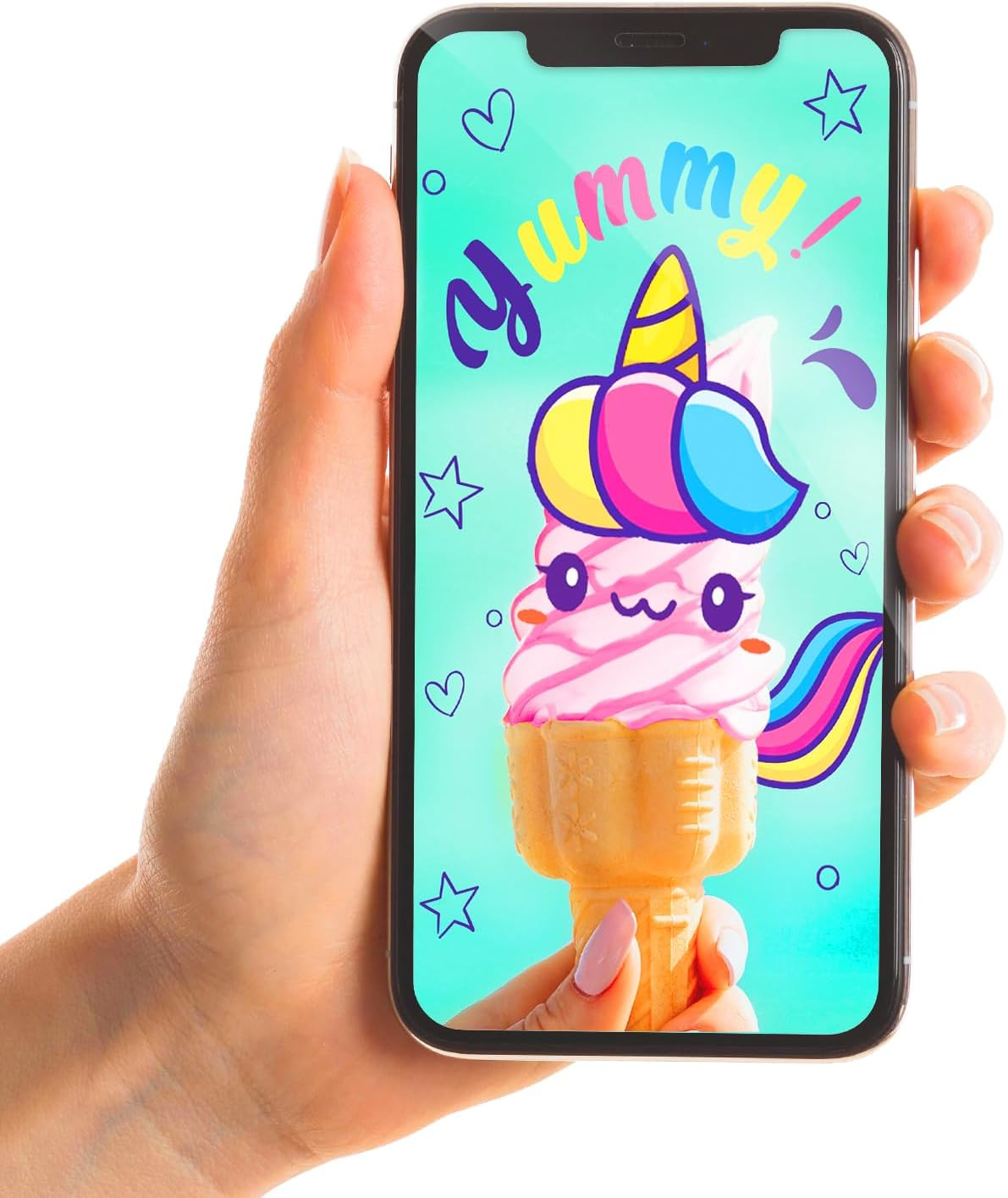 Canal Toys - Photo Creator CLK017 Pocket Printer Set for Smartphone with Markers, Stickers and Thermal Paper Rolls for Instant Printing 1 Portable Printer Blue - Multicolor image number 3