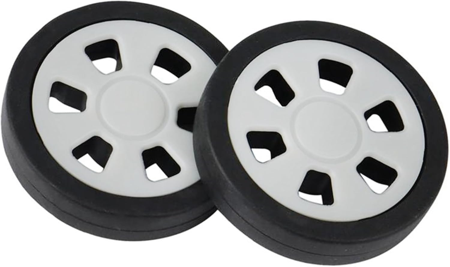 10X Luggage Accessories Wheels Aircraft Suitcase Pulley Rollers Mute Wheel Wear- Parts Repair 50X12Mm