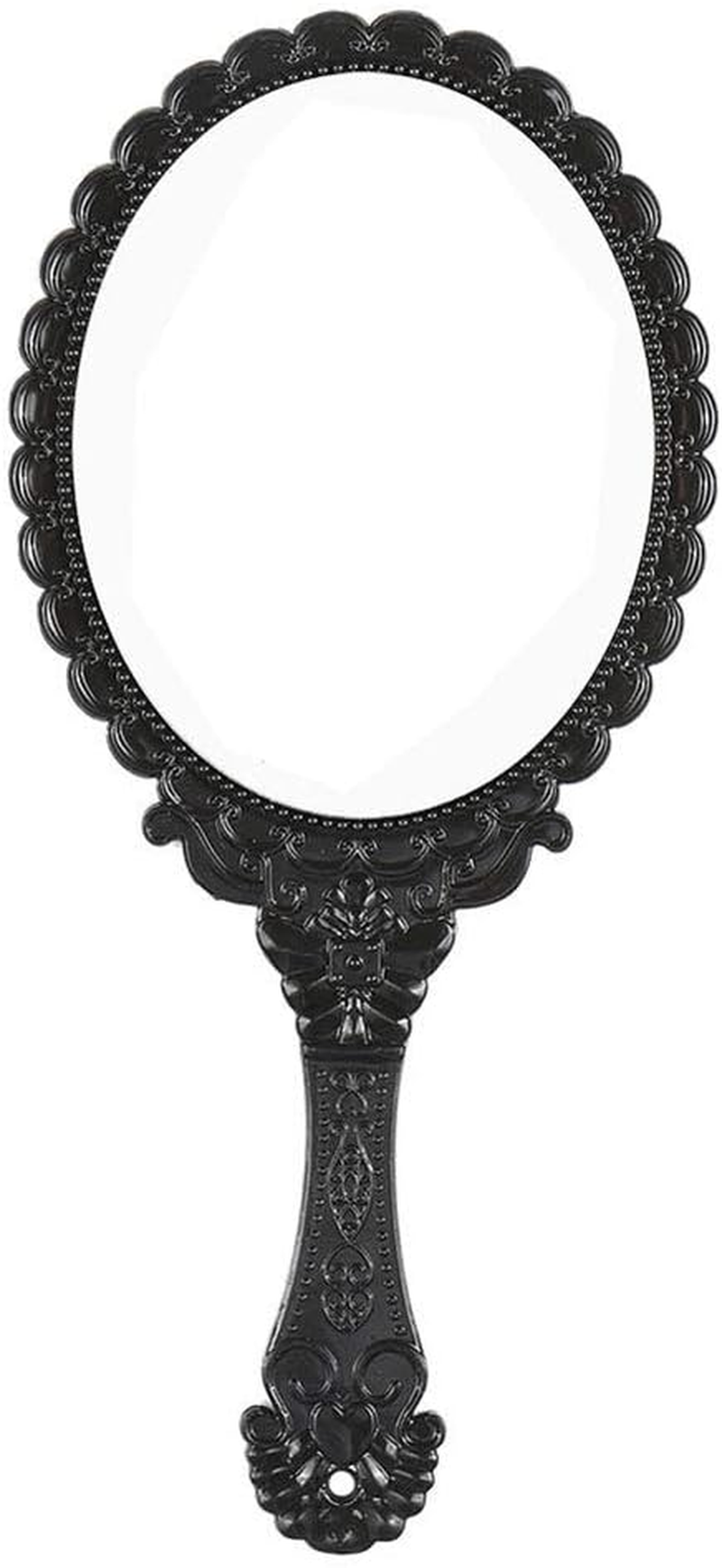 Handheld Vanity Makeup Mirror Decorative Vintage Cosmetic Mirror Hand Held Travel Mirrors