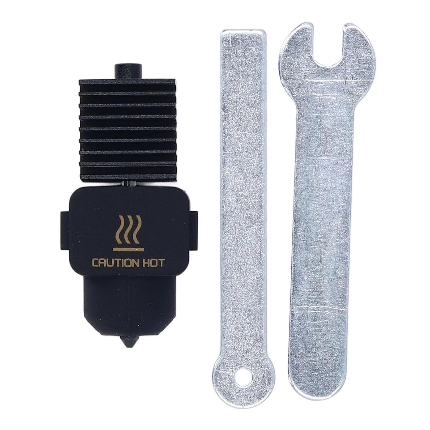 Threaded 3D Printer Hotend Hardened Steel Nozzle Replacement Kit, 0.4Mm, High Temperature Printing for Bambu Lab A1 A1 Mini, Easily Replaceable Extruder Accessories image number 5