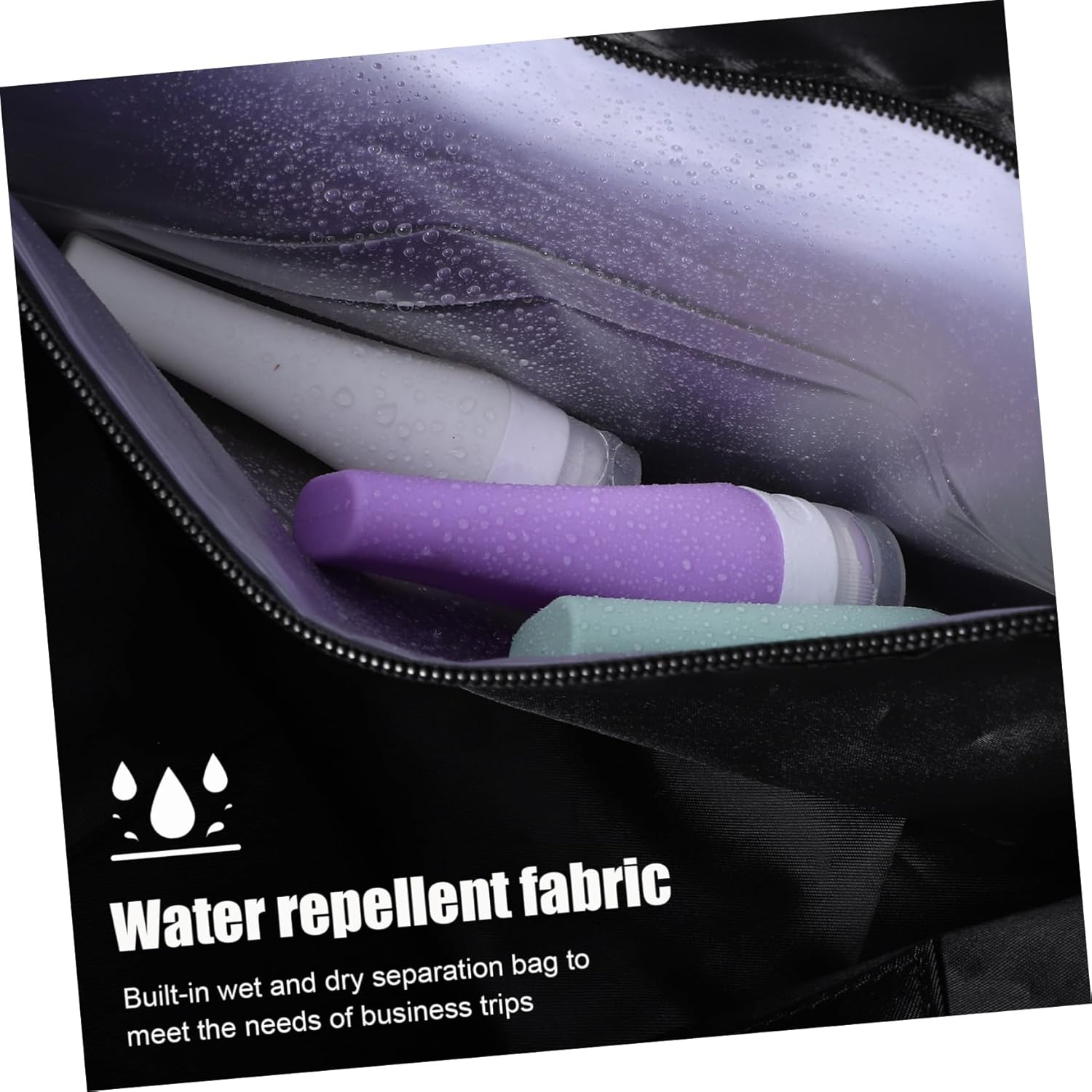 Abaodam Large Capacity with Cow Pattern Shoulder Strap for Short Trips Fitness Business and Camping