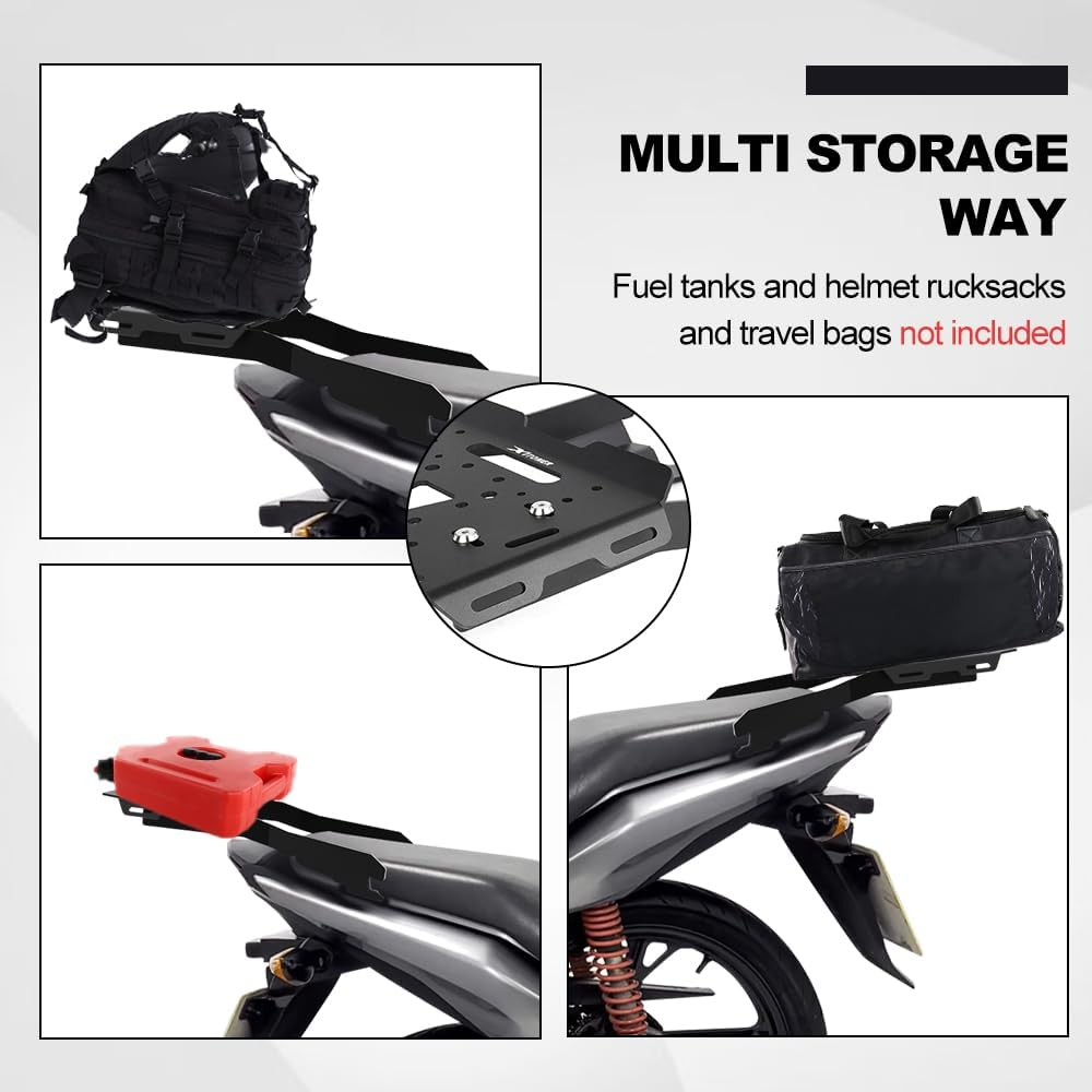 Xitomer Rear Cargo Rack Compatible with CB125F 2021-2025 Aluminum Luggage Rack image number 2