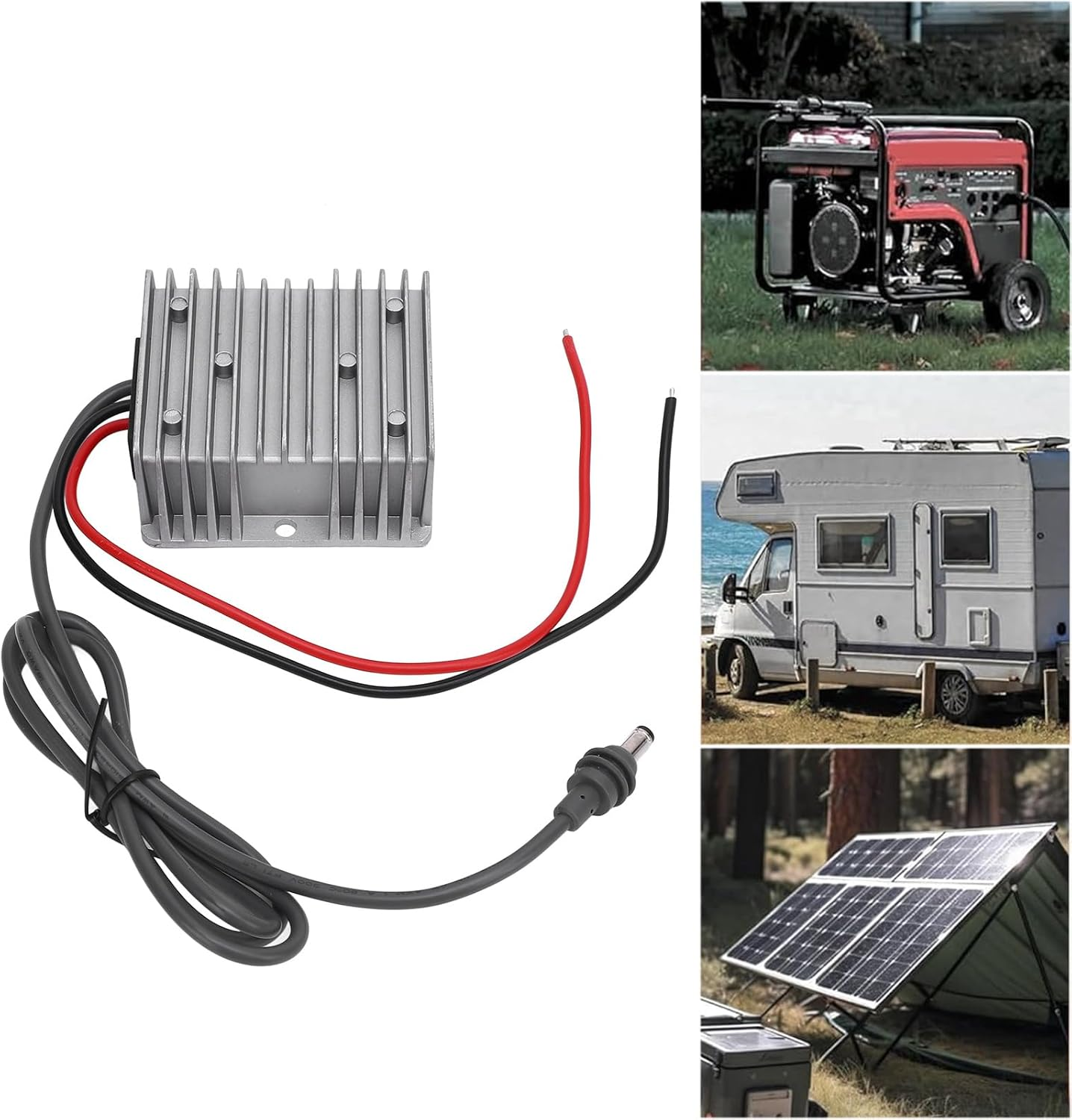 Step up Power Converter, Mini Step up Power Cable Step up Converter with Power Cord for Gen 3 12V 24V to 57V 4.5A DC Boost Converter image number 6