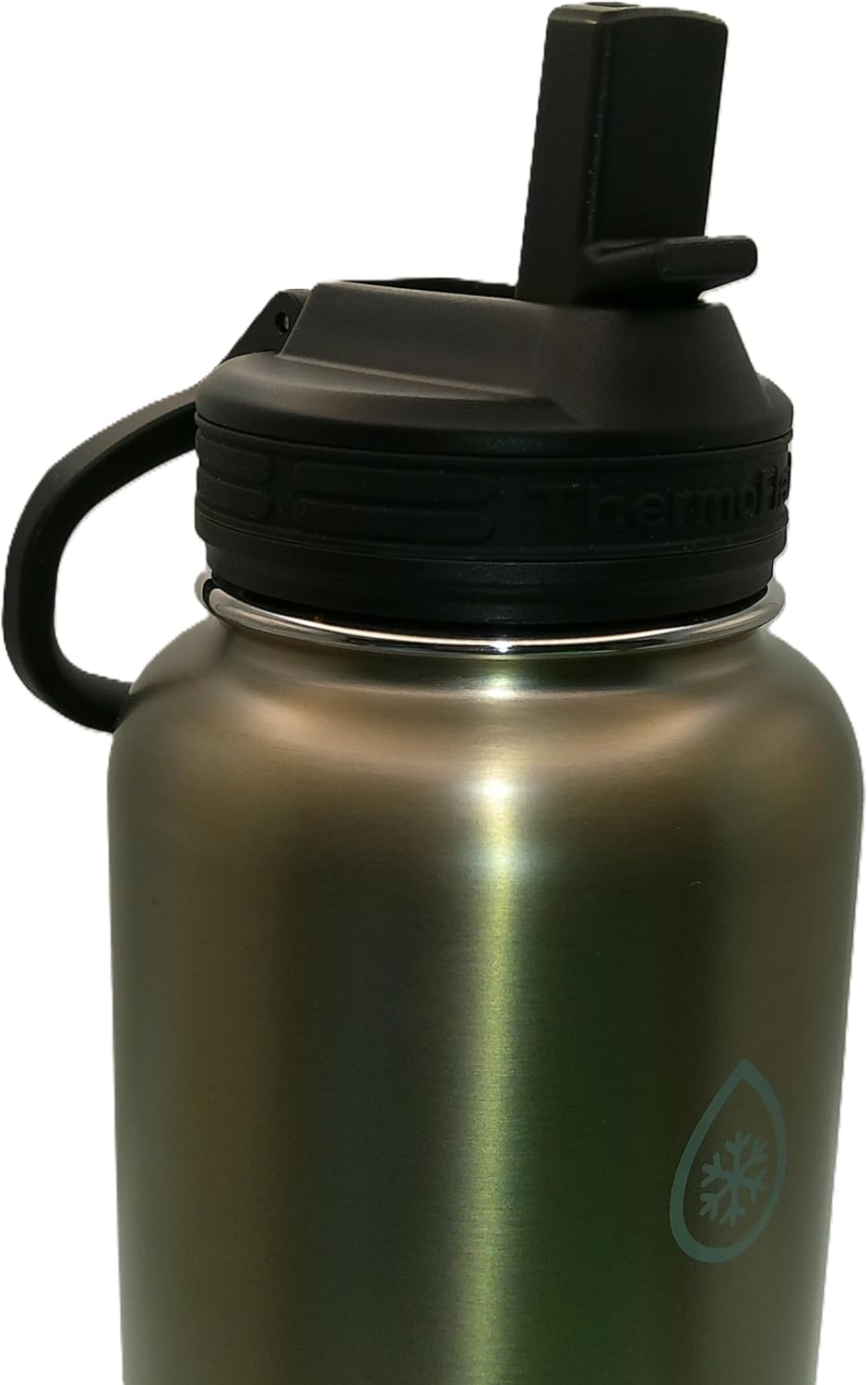 Thermoflask Stainless Steel Water Bottle, 40 Oz, 2-Pack (Silver/Blue Brushed) image number 6