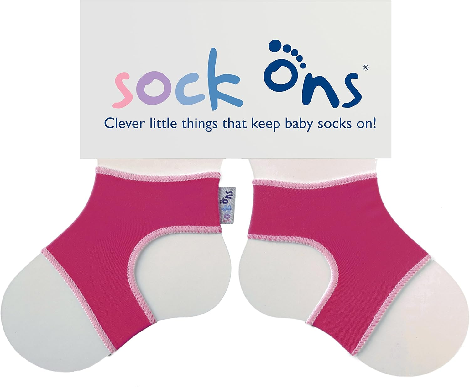 Sock Ons Sockons - Clever Little Things Baby Socks Large, Charcoal