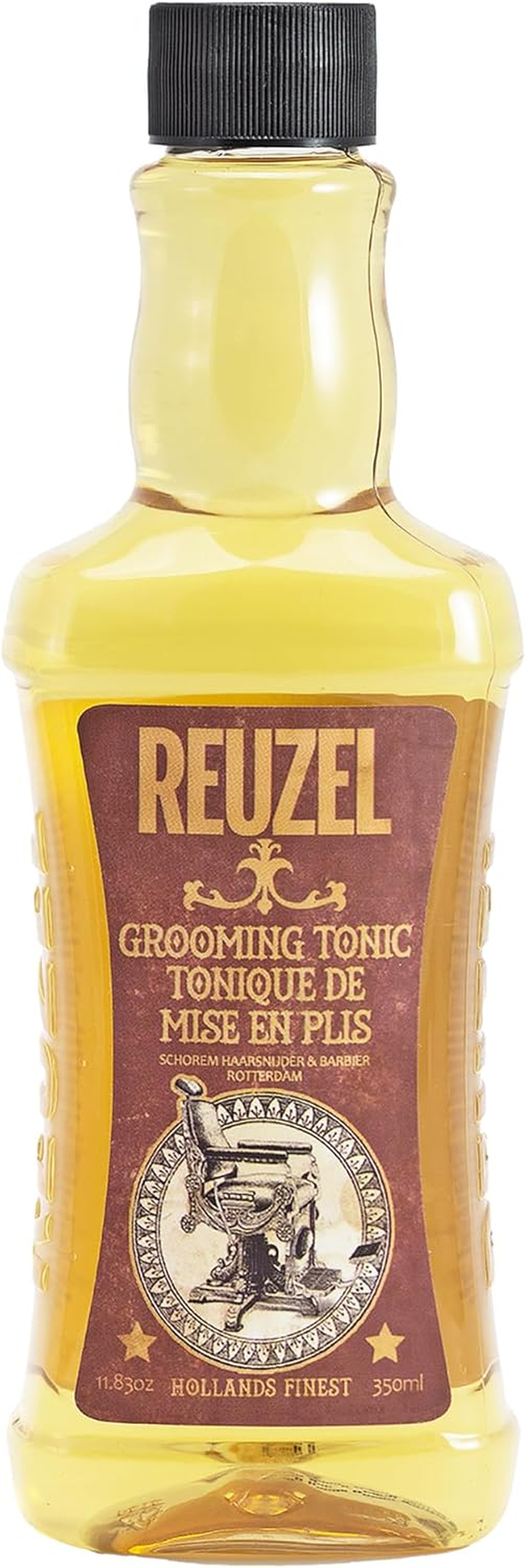 Reuzel Grooming Tonic - Pro Oil Treatment for Men with Organic and Natural Ingredients - Pure Serum That Gives Hair Essential Strength and Moisture - Apple Peppermint Fragrance - 350 Ml image number 6