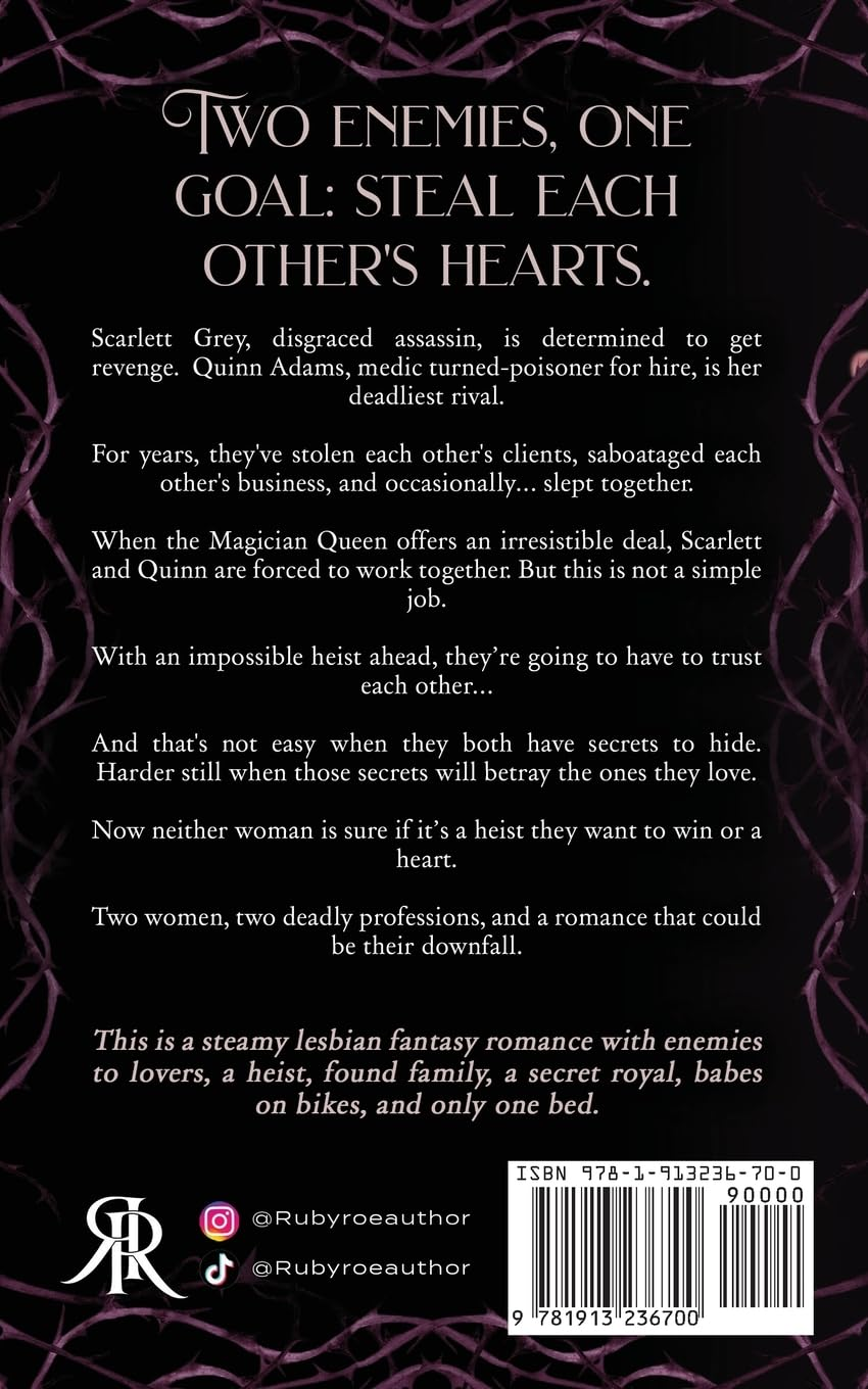 A Game of Hearts and Heists: a Steamy Lesbian Fantasy Romance image number 1