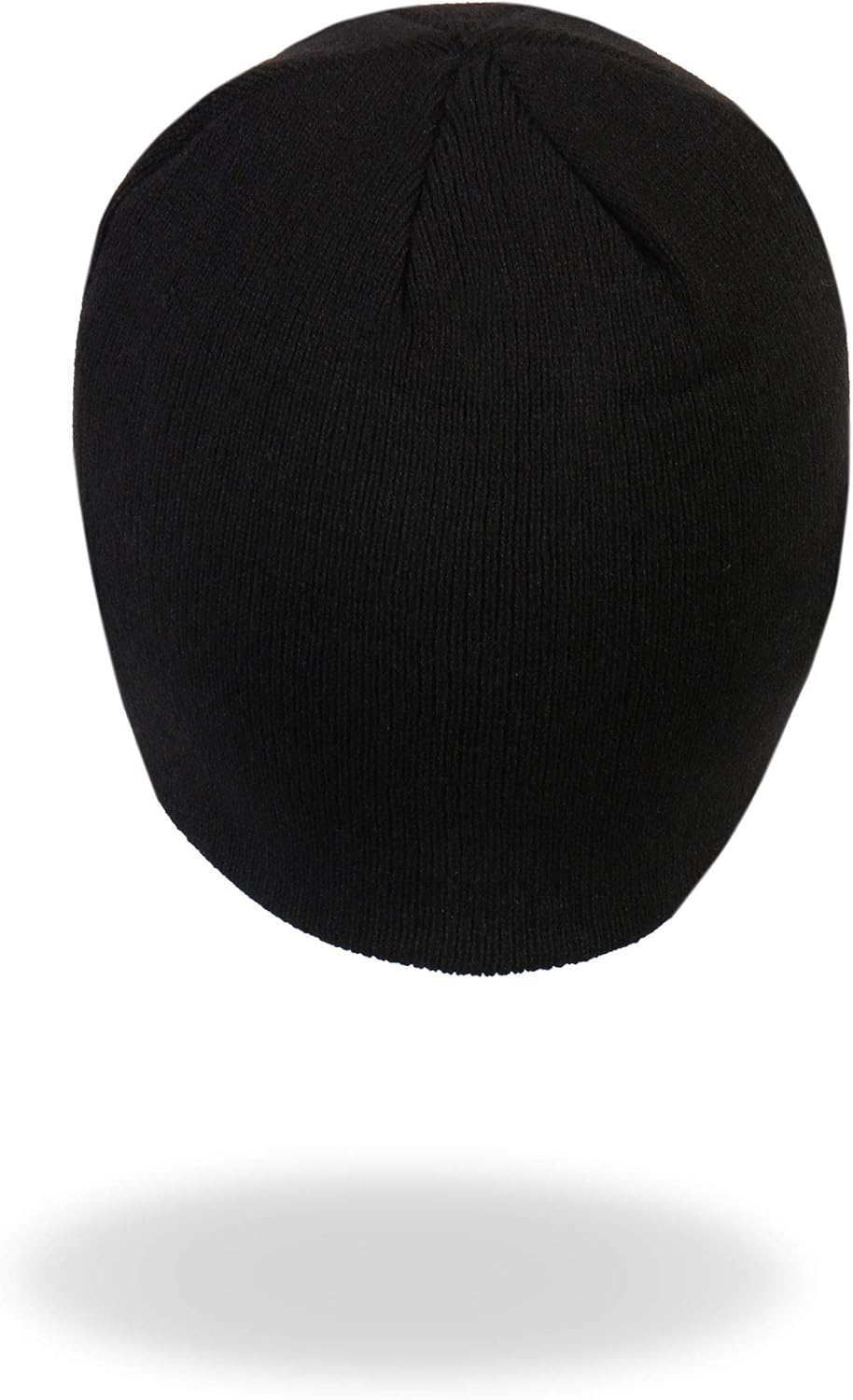 Hot Leathers KHB1010 Skull and Crossbones Beanie, Black image number 6