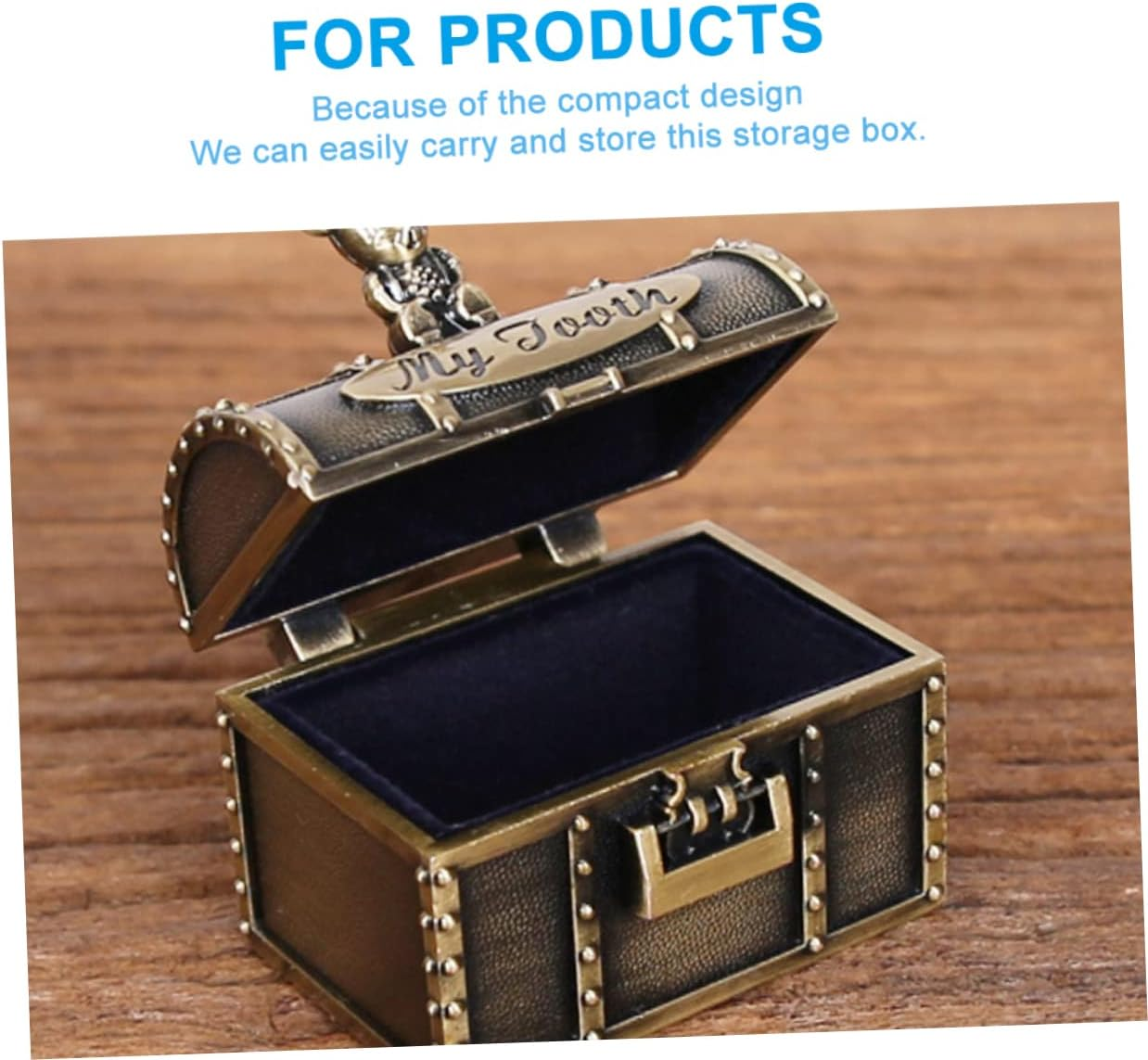 2Pcs Newborn Keepsake Box Fetal Hair Storage Box for Tooth Teething Gifts image number 4