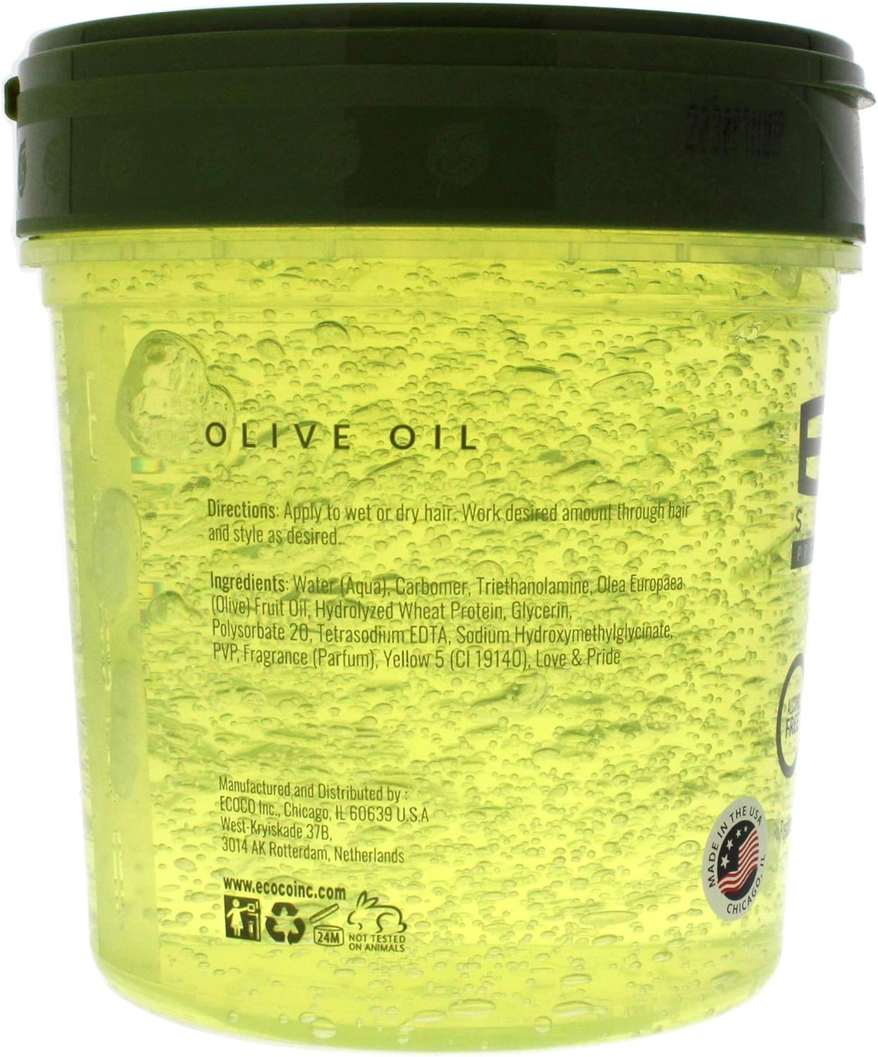 Eco Style Styling Gel - Argan Oil image number 2