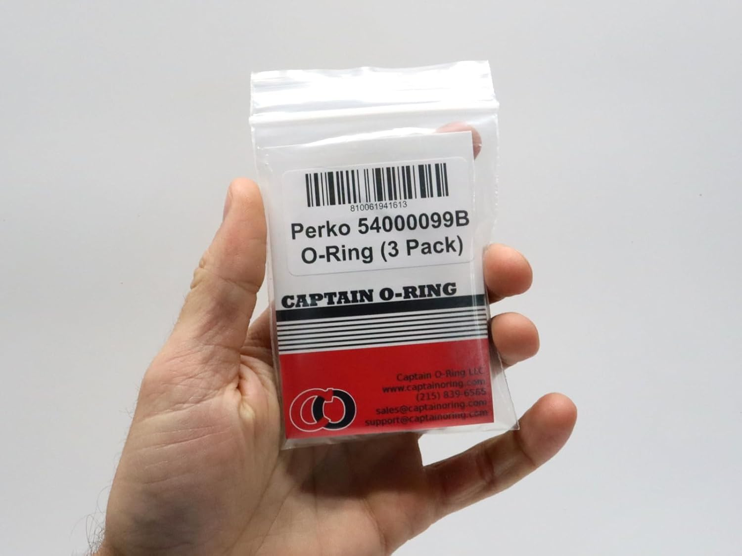 Captain O-Ring &ndash; Replacement 54000099B O-Rings for Perko 540 Series Deck Fill Caps for Gas, Diesel, Fuel, Water, Waste (3 Pack) image number 3