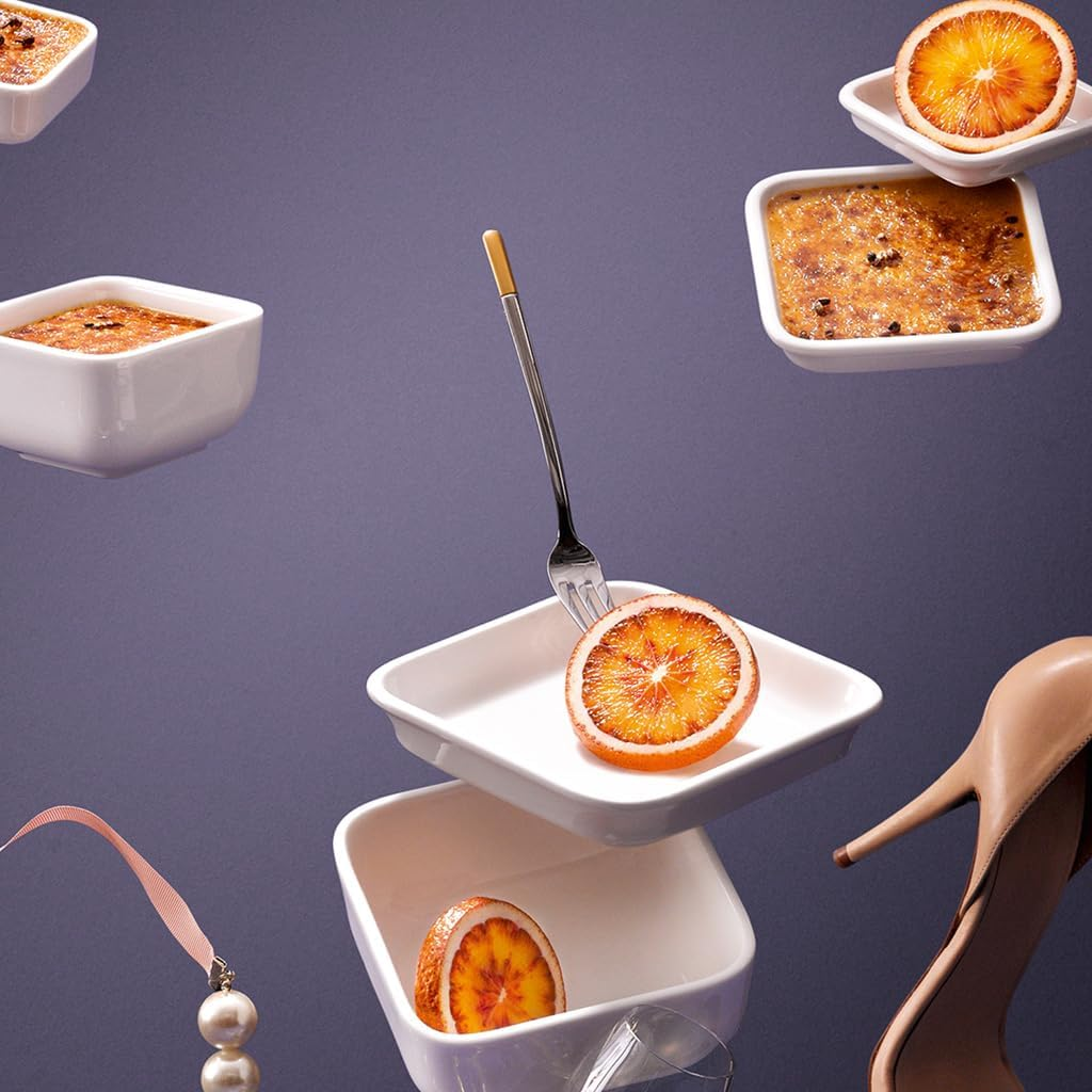 Villeroy & Boch 315916 Ella Gold Pastry Fork, Cake Fork, Diameter Approx. 6.3 Inches (16 Cm), Stainless Steel, Dishwasher Safe image number 4