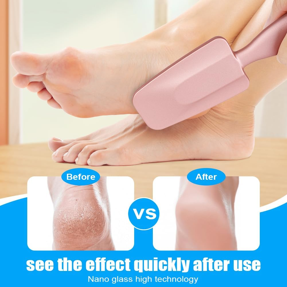 LOPHE Callus File, Callus Remover, Foot File, Heel Scraper, Pedicure, Foot Care, Dead Skin Remover for the Feet, Premium Callus Remover (Rose Gold) image number 5