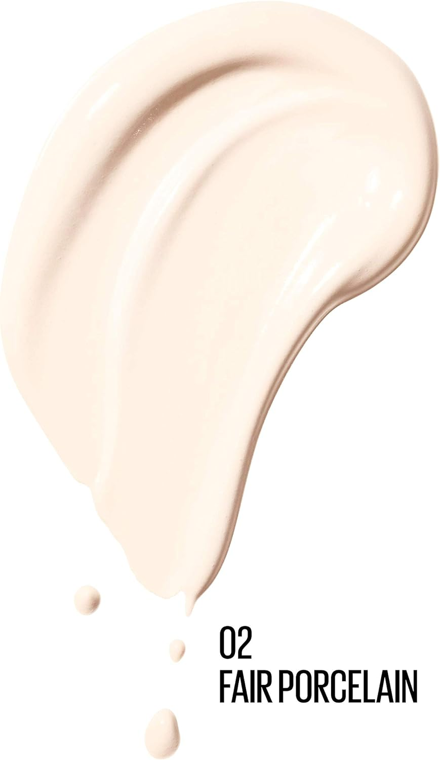 Maybelline New York Dream Radiant Liquid Hydrating Foundation with Hyaluronic Acid - Fair Porcelain 02, Fair Porcelain image number 4