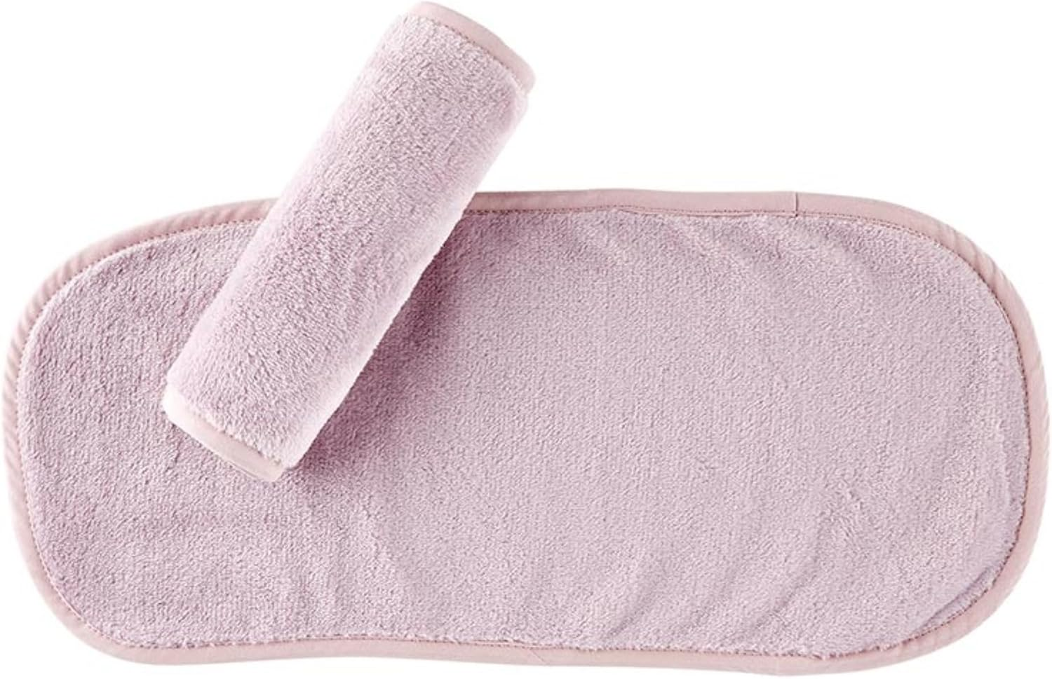 Bella Sleep + Spa Reusable Makeup Remover Facial Cloths and Scrunchie Facial Care Set, 3-Piece, Lilac Ash image number 4