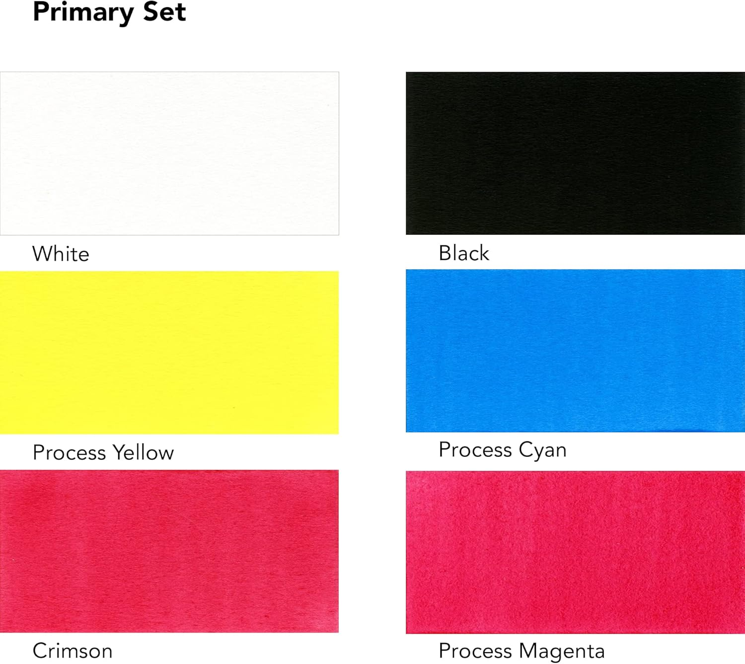 Daler Rowney FW Primary Colour Acrylic Ink Set, 29.5 Ml (6 Pieces) image number 3