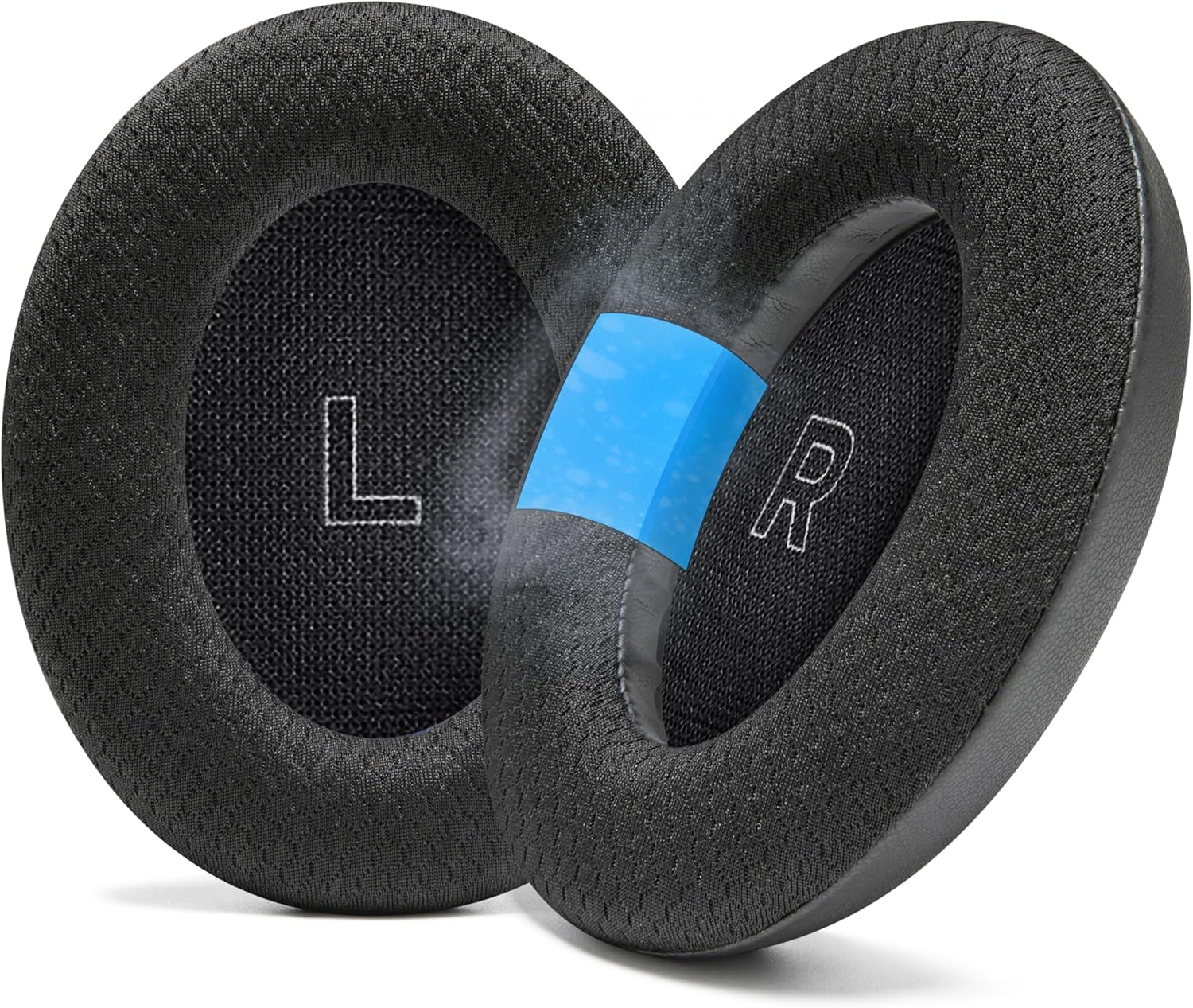 WC Freeze QC Ultra &ndash; Cooling Gel Replacement Earpads Compatible with Bose Quietcomfort Ultra Gen 1 & Gen 2 by Wicked Cushions | Breathable Fabric, Extra Thick & Cool | Black