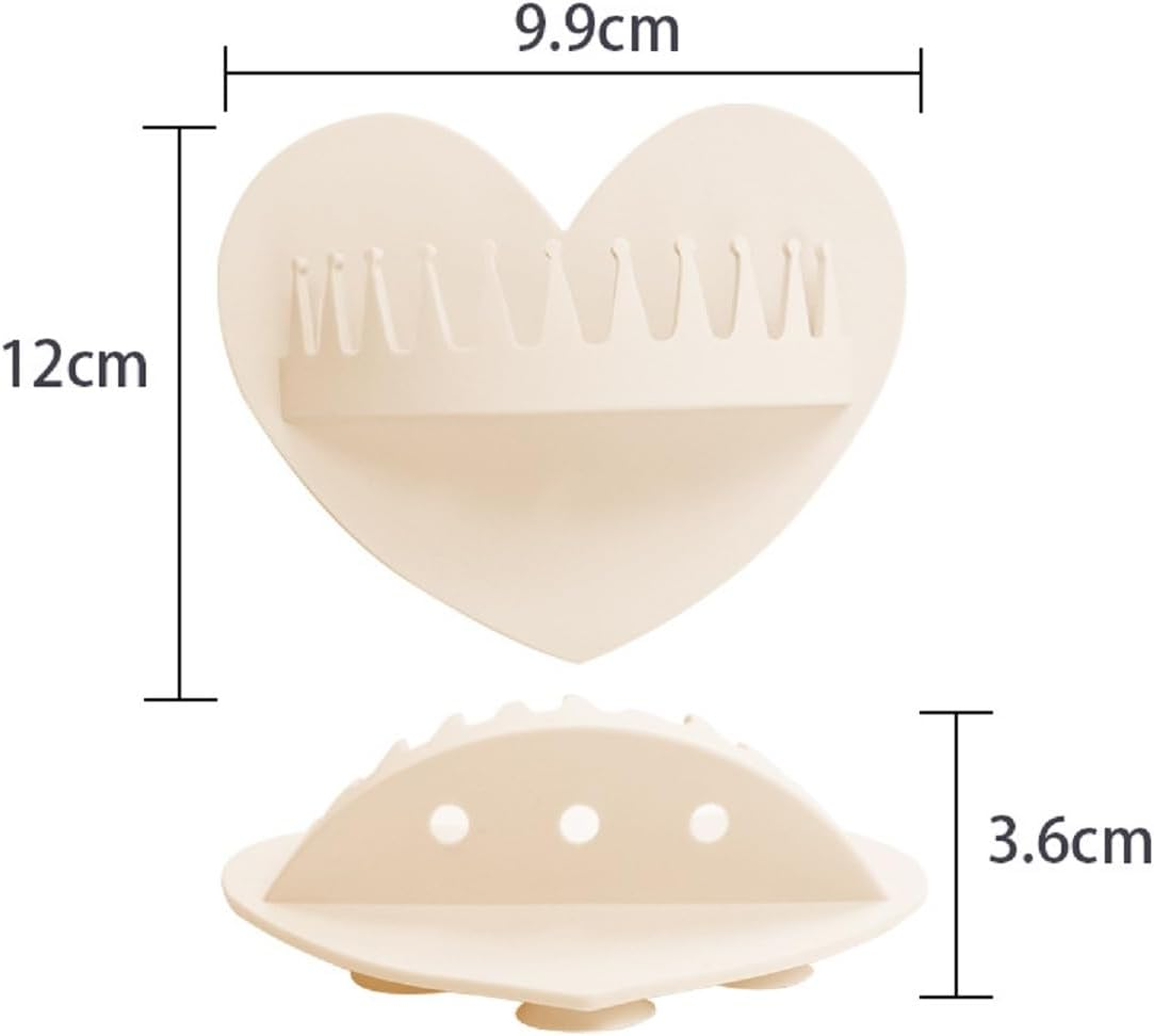 WADY 1Pcs Silicone Wall Hair Collector, Hair Catcher Shower Wall,Shower Drain Hair Catcher with Strong Suction Cup, Reusable Bathroom Hair Trap for Tub & Shower Drain Protection (Black) image number 3