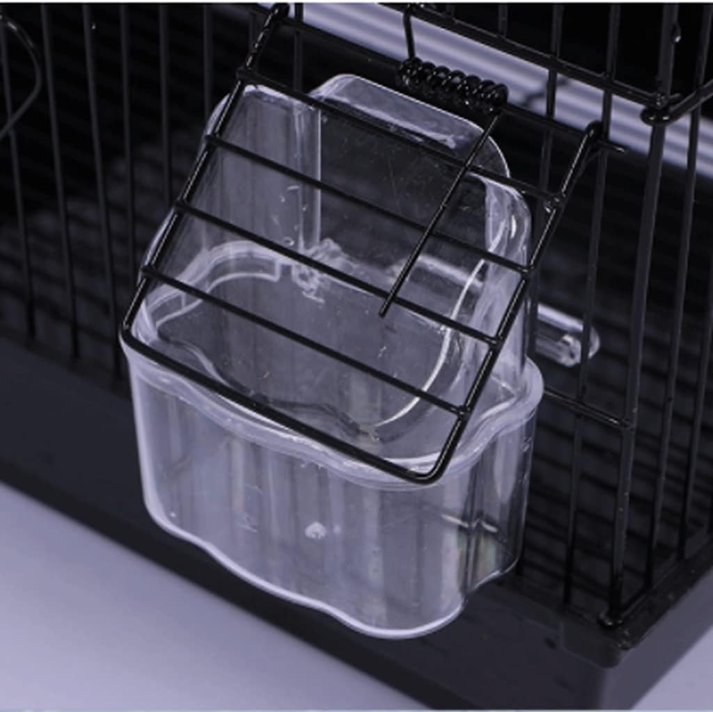 Bird Cage 23" Bird Cage Open Top Medium Small Parrot Parakeet Bird Cage for Cockatiel Sun Parakeet Green Cheek Conure Budgie Finch Canary for Small Exotic Birds and Canaries Garden Decor image number 4