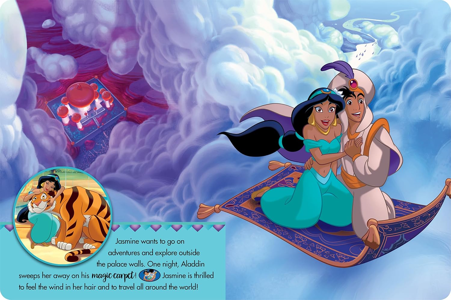 Disney Princess: Magical Moments! Storybook and Magic Wand Sound Book Set image number 3