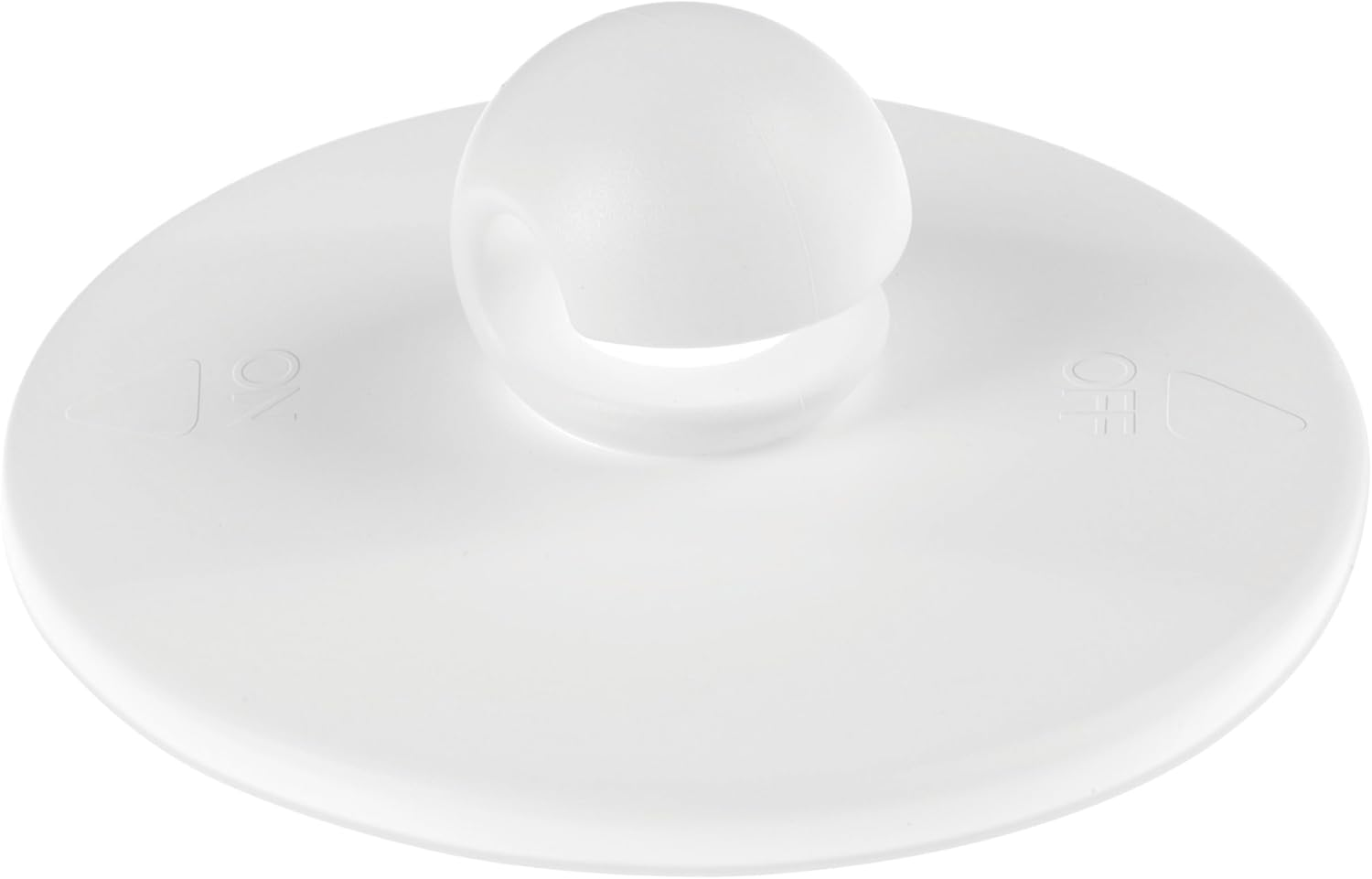 Tesa Powerstrips Ceiling Hook - Self-Adhesive Rotating Hook in White for Hanging Ceiling Decoration - with Tesa Powerstrips Large - up to 500 G Holding Capacity