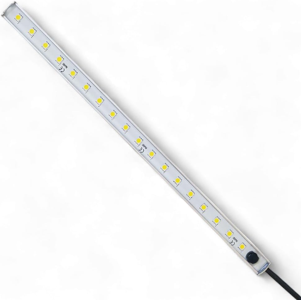 LEDADVANTAGE 12V 30Cm 17-LED Aluminium Waterproof Bar Strip Light & Inbuilt Push Switch for Interior & Exterior Use - Suits Caravan, Boat, Motorhome image number 3