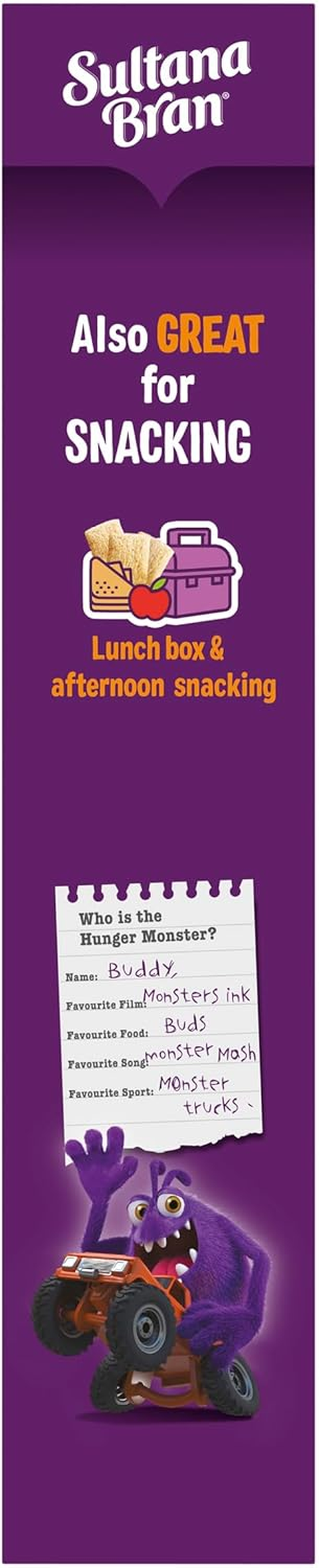 Kellogg'S Sultana Bran Buds Fibre Breakfast Cereal, 450 G image number 1