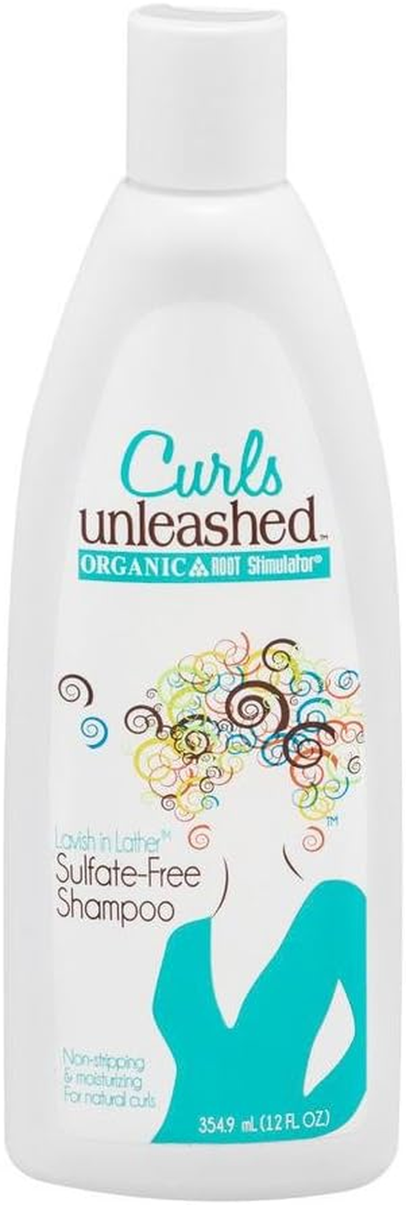 Curls Unleashed Rosemary and Coconut Sulfate-Free Shampoo 12 Ounce (Pack of 1)