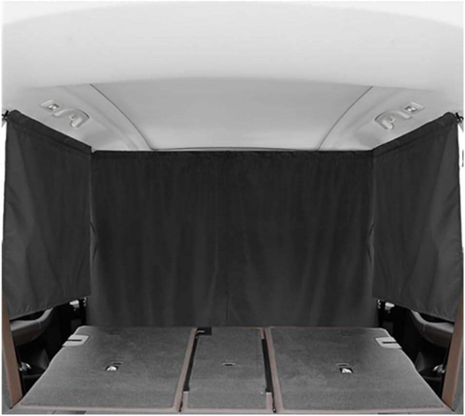 Sun Shade Side Window Covers, Car Divider Privacy Curtains, Car Window Cover Detachable Car Seat Partition Curtain Car Camping Curtains Privacy Protection Curtains for Travel Camping Nap Sleeping